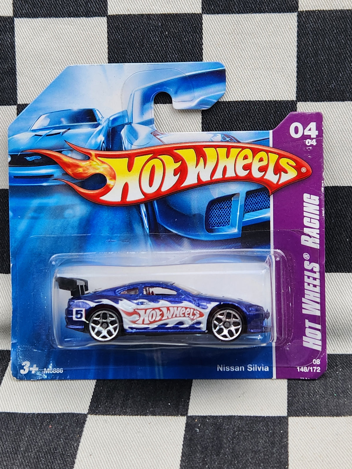 Hot Wheels 2008 Racing Nissan Silvia SC