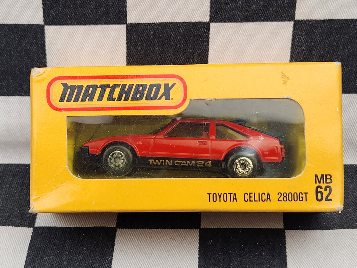 Vintage Japanese Matchbox #62 Toyota Celica 2800GT