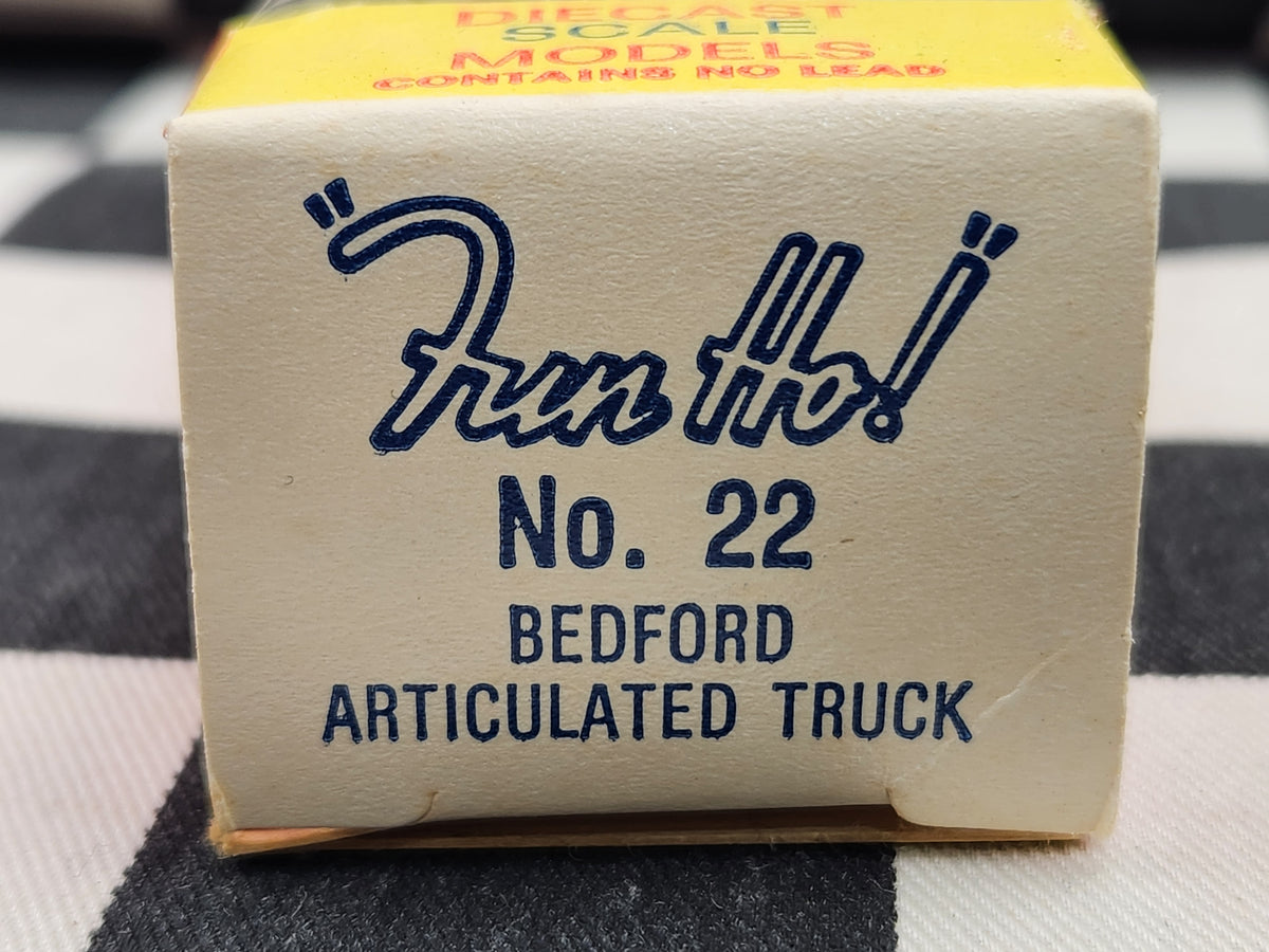 Vintage FUN HO NZ #22 Bedford Articulated Truck Dunlop
