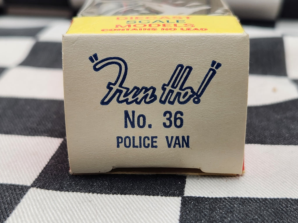 Vintage FUN HO NZ #36 HR Holden Police Van