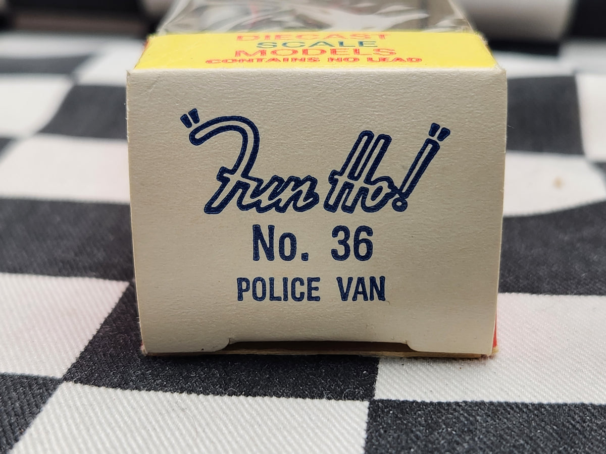 Vintage FUN HO NZ #36 HR Holden Police Van