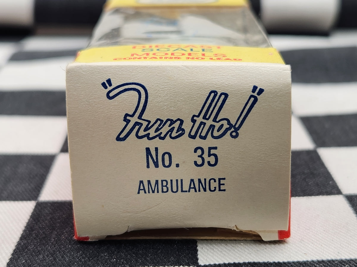 Vintage FUN HO NZ #34 HR Holden Ambulance Van