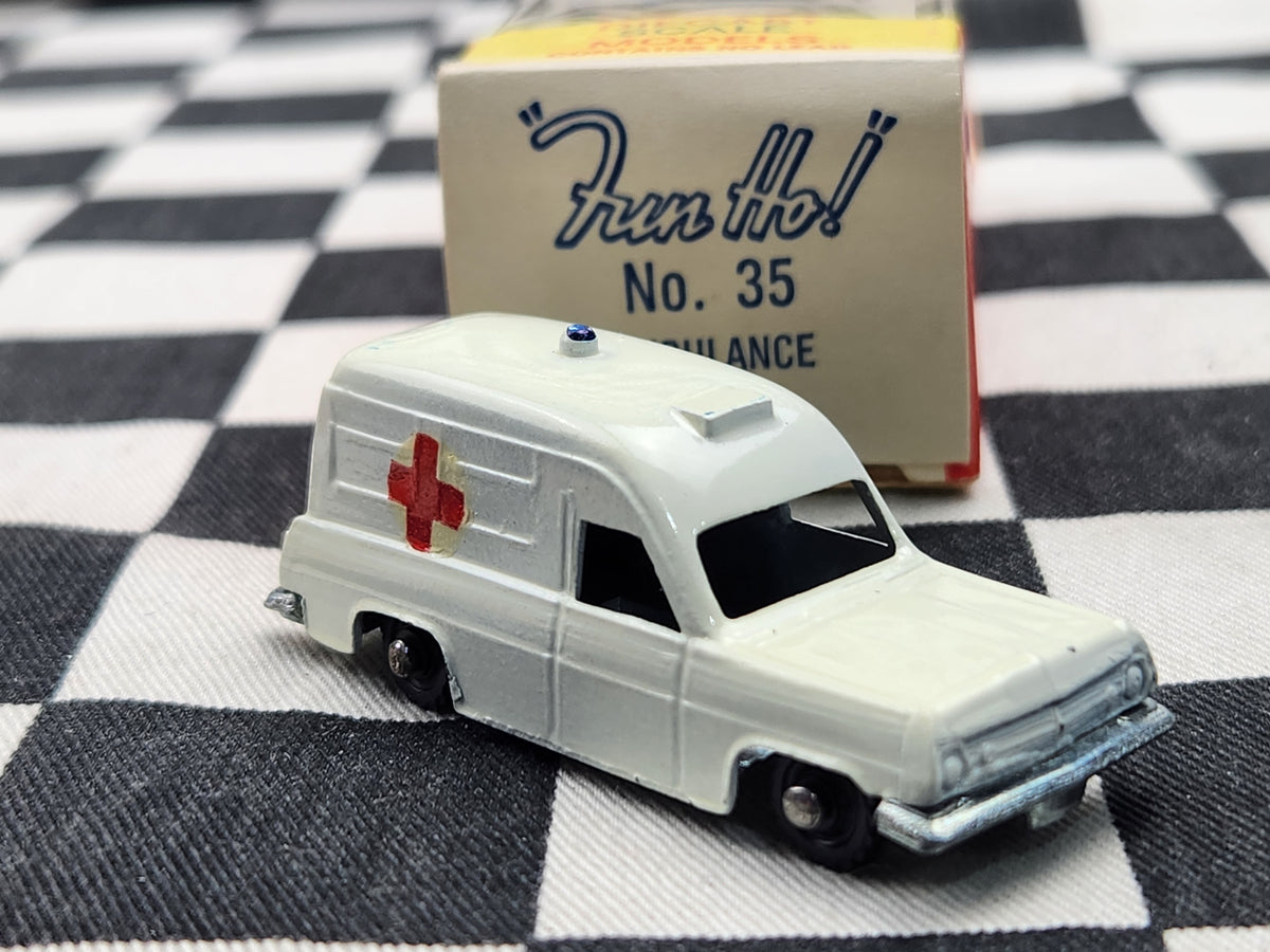 Vintage FUN HO NZ #34 HR Holden Ambulance Van