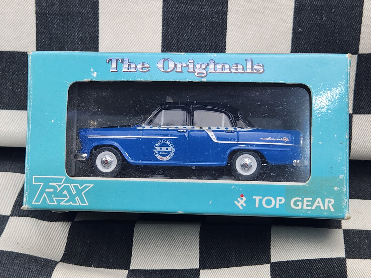 Trax 1:43 Holden FC Taxi Blue & White Cab Company TR13F