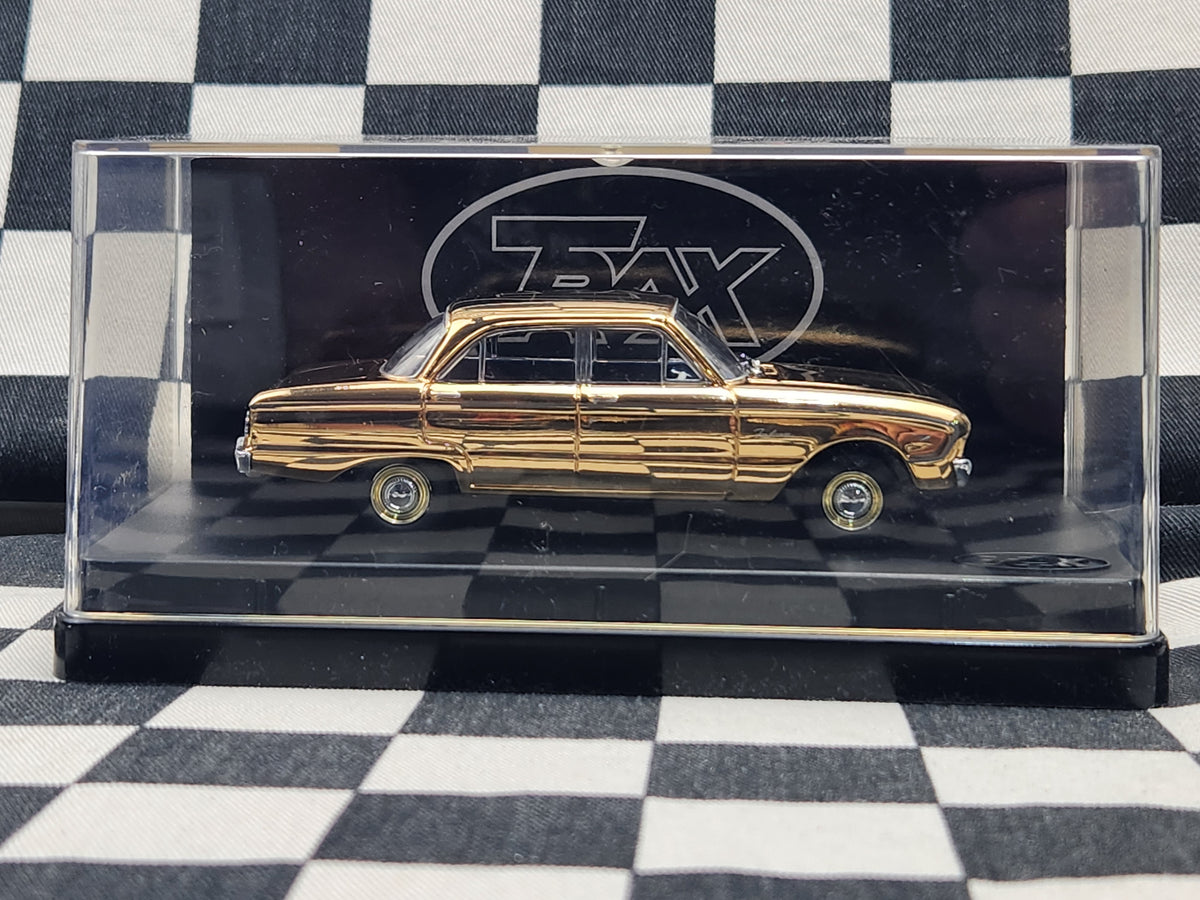 Trax 1:43 Ford Falcon XK Sedan 50th Anniversary Gold Plated TRG26