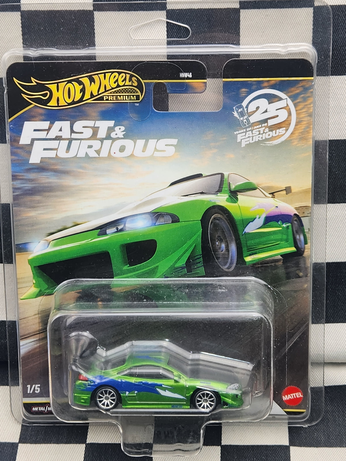 Hot Wheels Premium Fast & Furious CHASE 1995 Mitsubishi Eclipse
