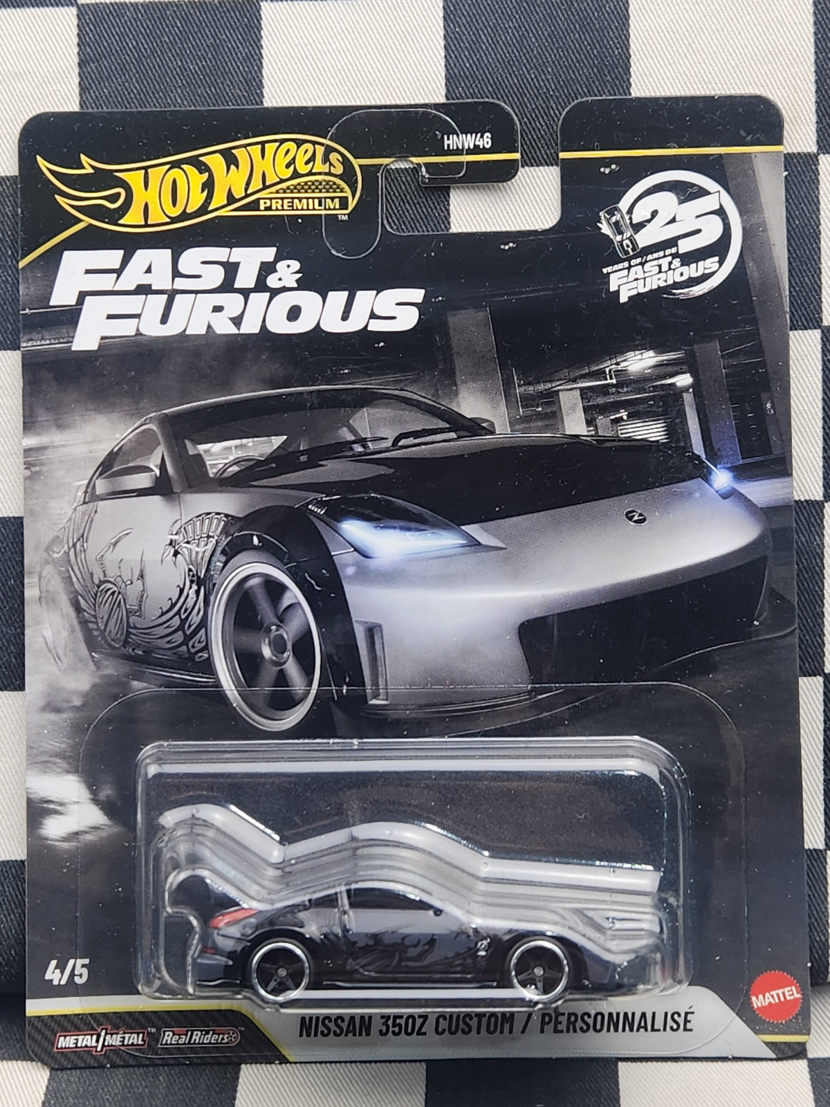 Hot Wheels Premium Fast & Furious Nissan 350Z Custom
