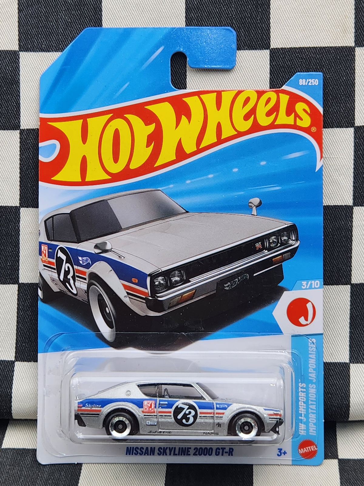 Hot Wheels 2026 J Imports Nissan Skyline 2000 GT-R Silver