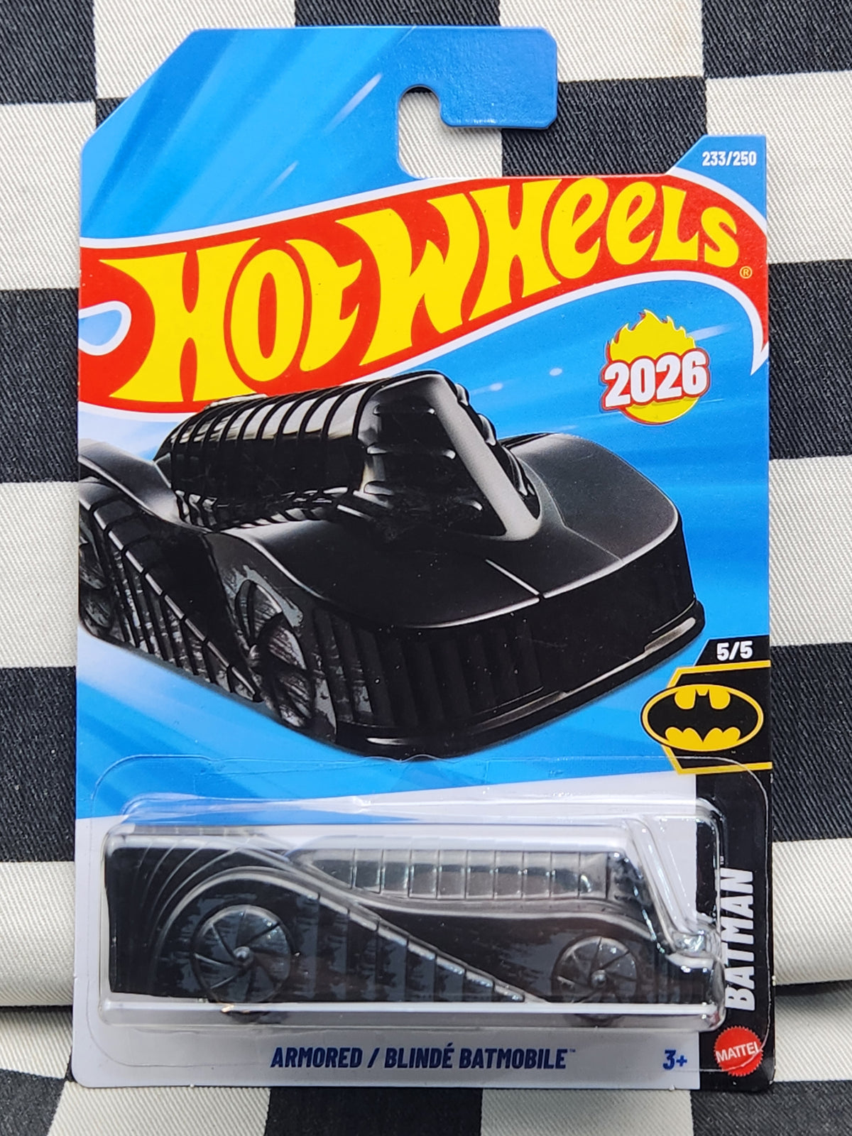 Hot Wheels 2026 Batman Armored Batmobile