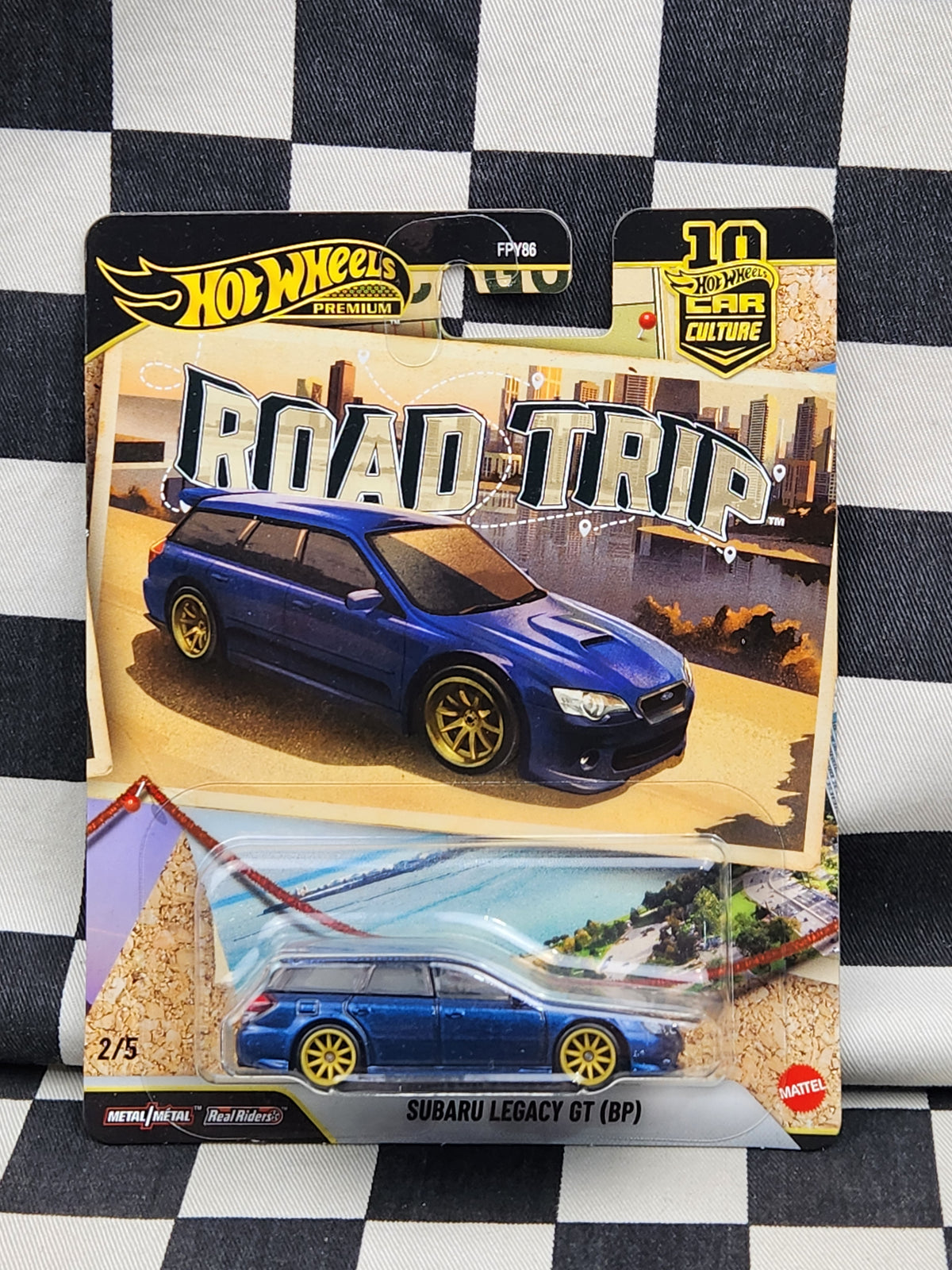 Hot Wheels Premium Road Trip Subaru Legacy GT (BP)