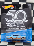 Hot Wheels Premium 50th Anniversary GULF 65 Ford Galaxie