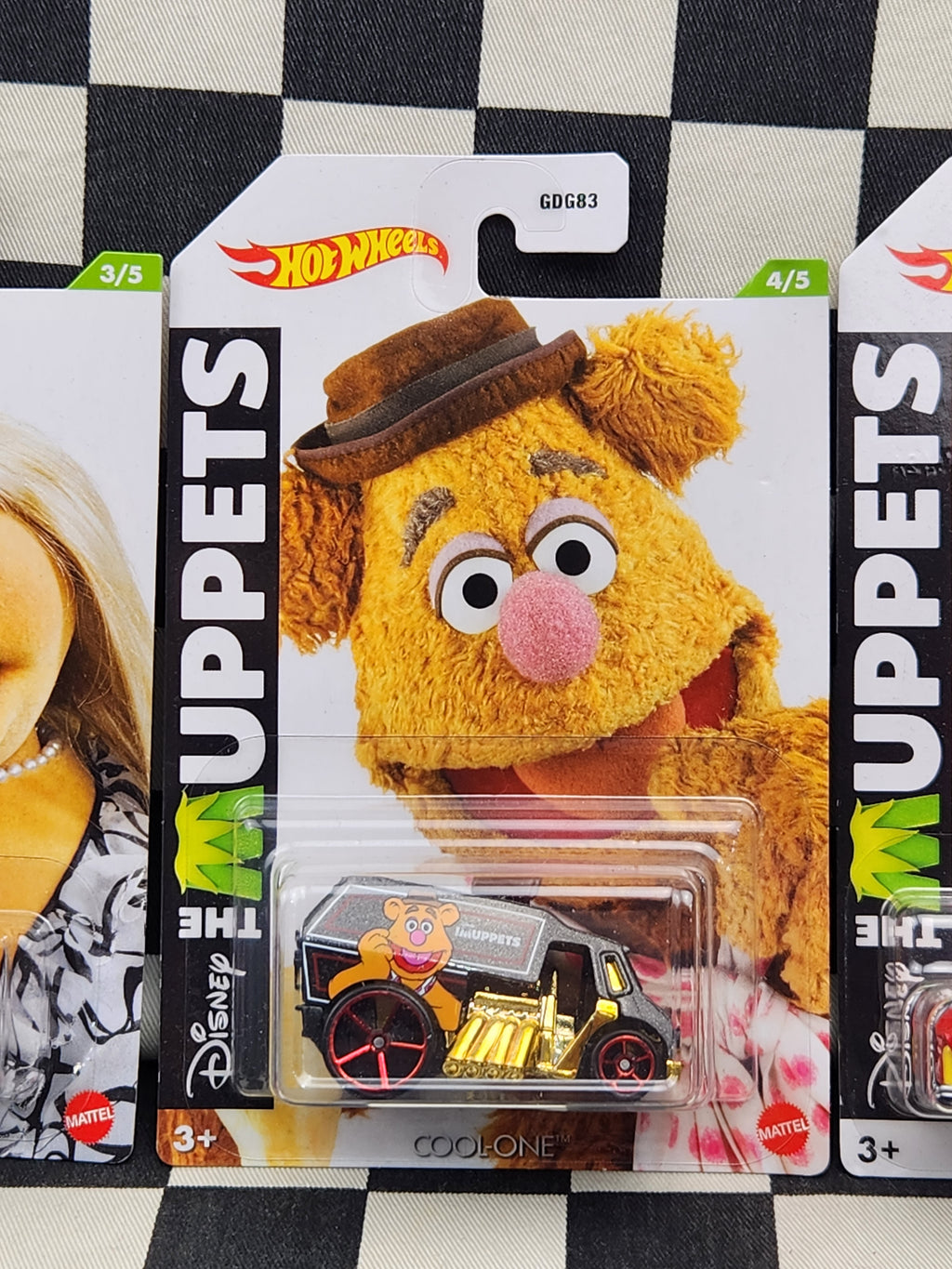 Hot Wheels The Muppets Full Set 5 Cars VW 1932 Ford Chevy Nomad & More