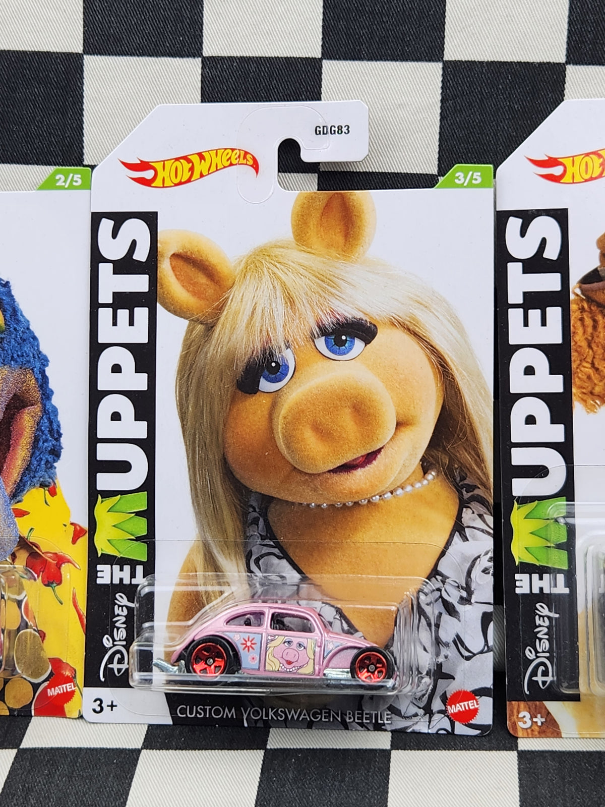 Hot Wheels The Muppets Full Set 5 Cars VW 1932 Ford Chevy Nomad & More