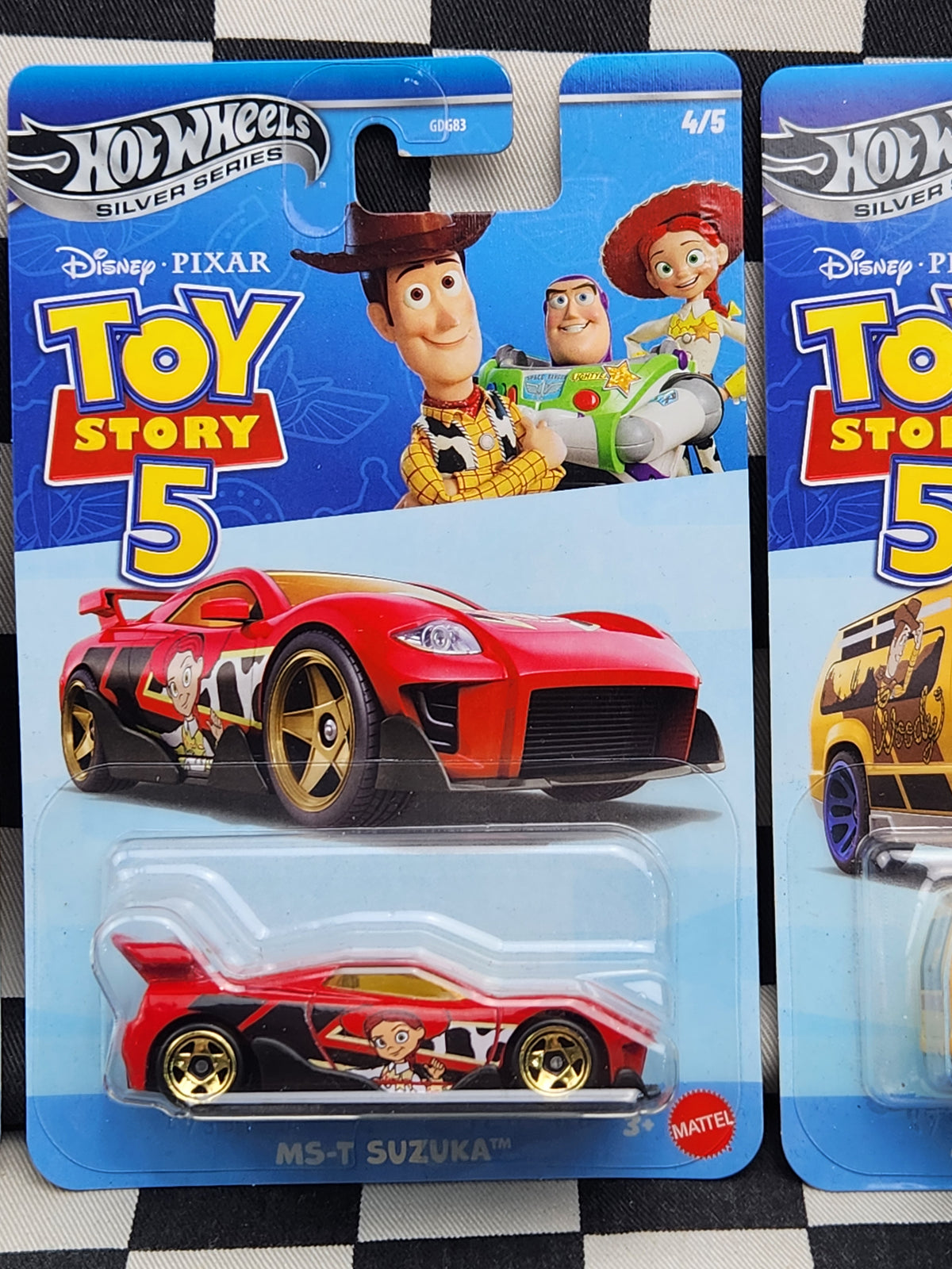 Hot Wheels Silver Series Toy Story 5 Full Set 5 Cars VW Dodge Van & More