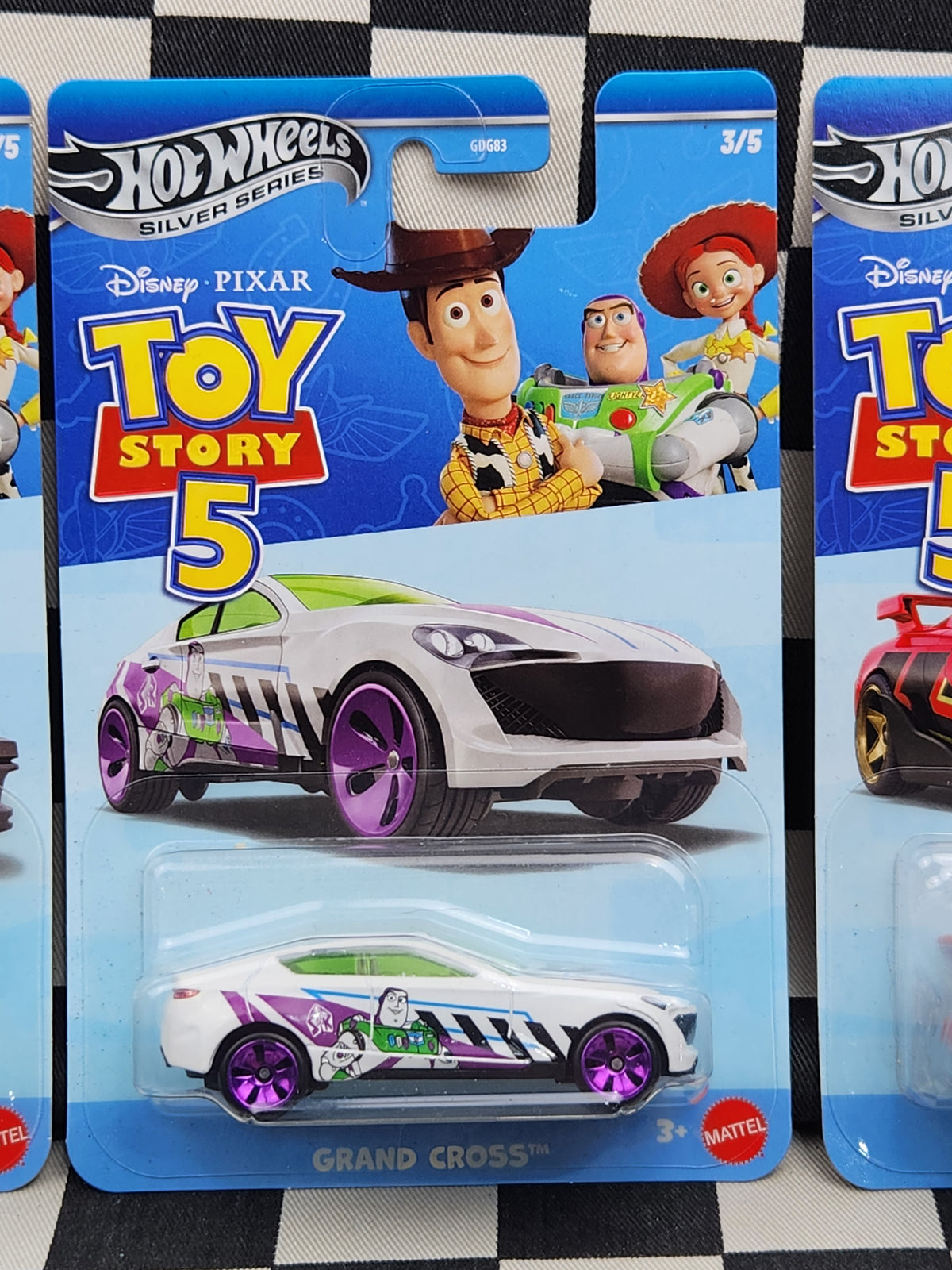 Hot Wheels Silver Series Toy Story 5 Full Set 5 Cars VW Dodge Van & More