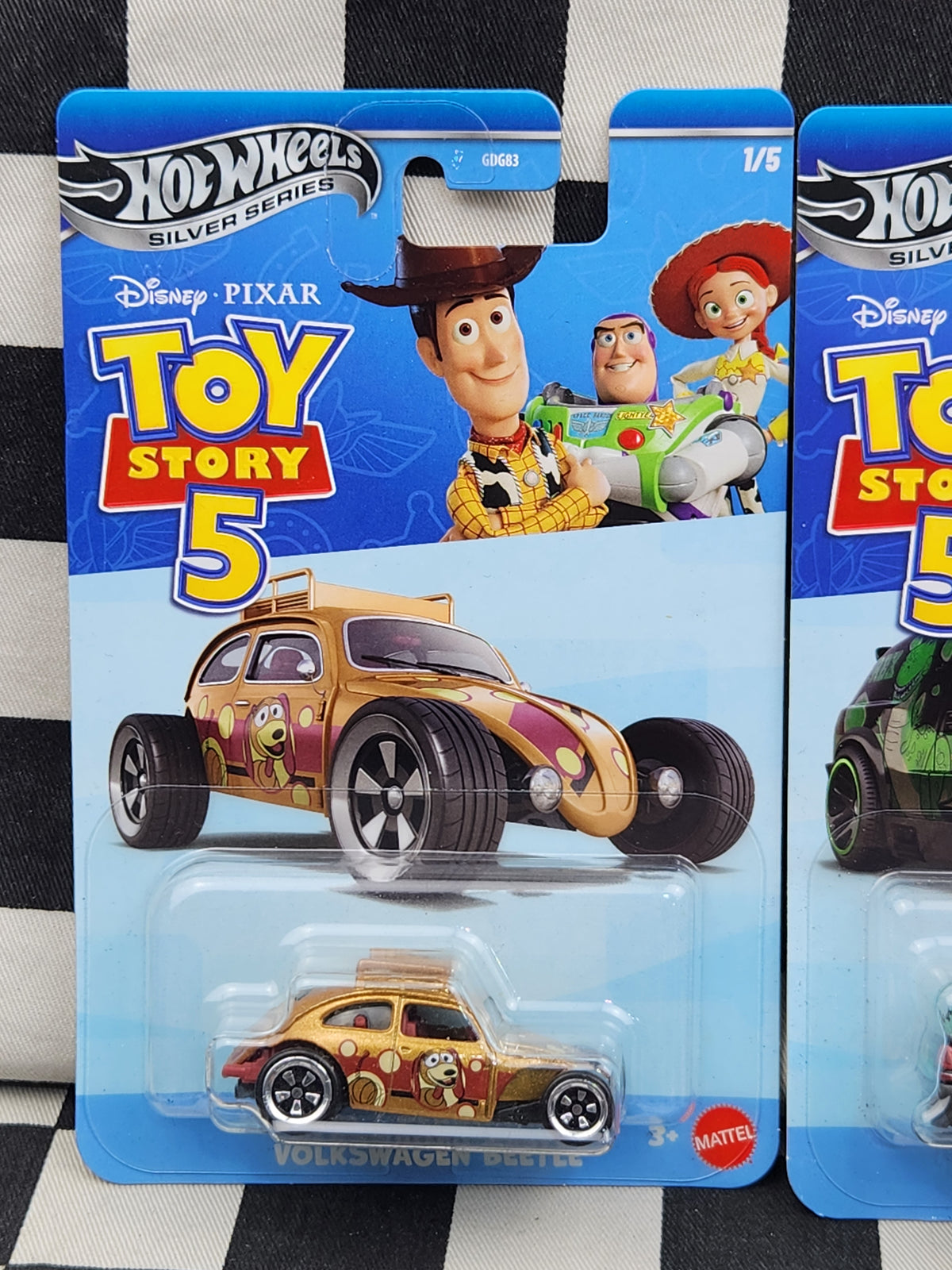 Hot Wheels Silver Series Toy Story 5 Full Set 5 Cars VW Dodge Van & More