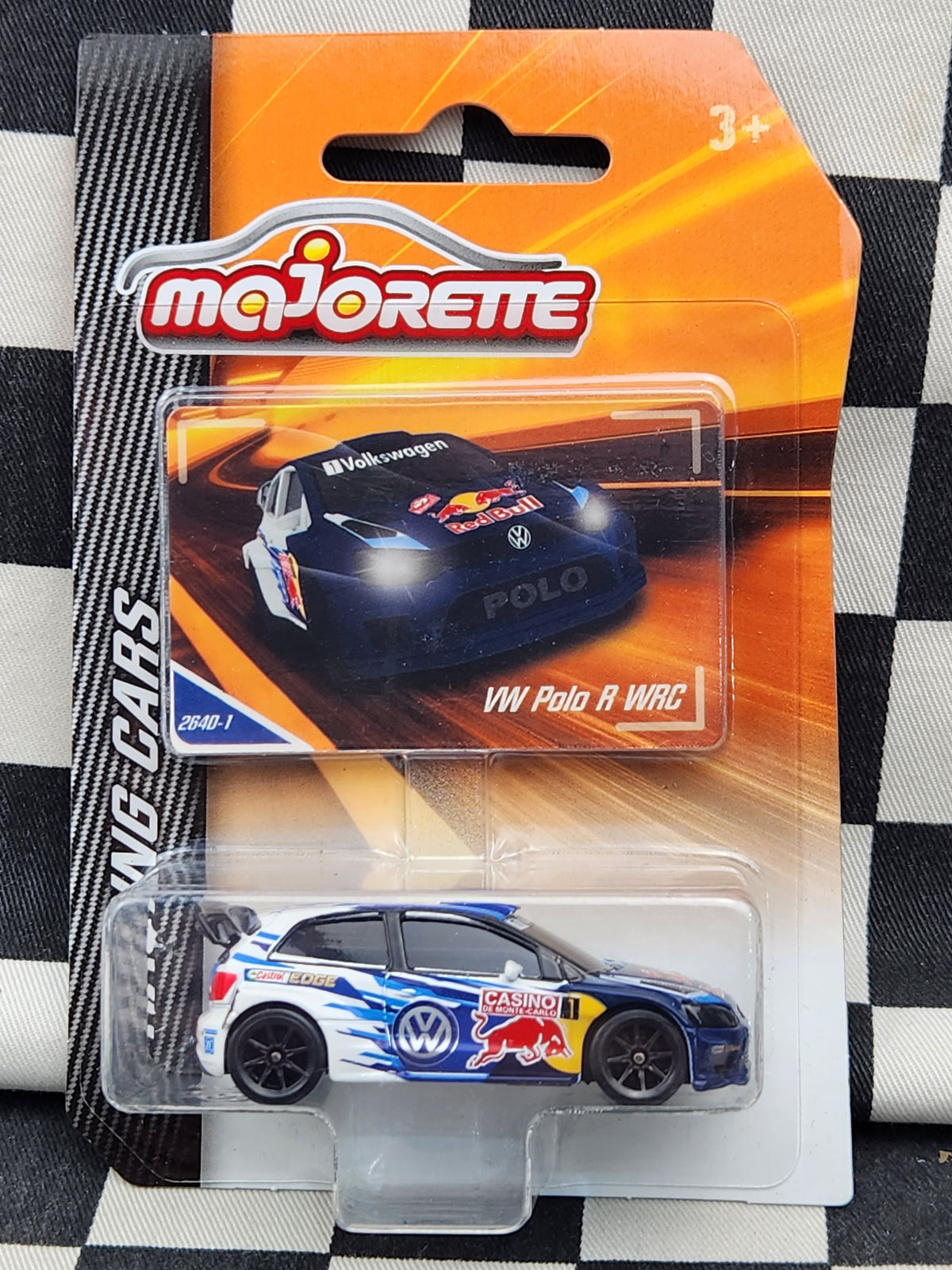 Majorette Racing Cars RED BULL VW Polo R WRC