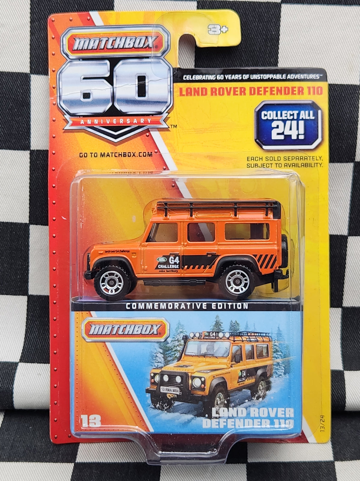 Matchbox 60th Commemorative Edition Land Rover Defender 110