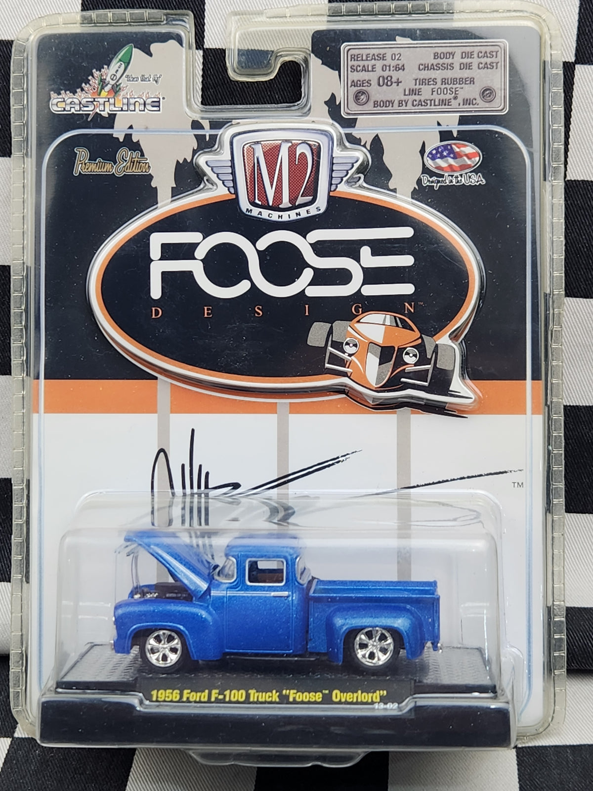 M2 Machines FOOSE Design 1956 Ford F100 Pickup Truck Foose Overlord