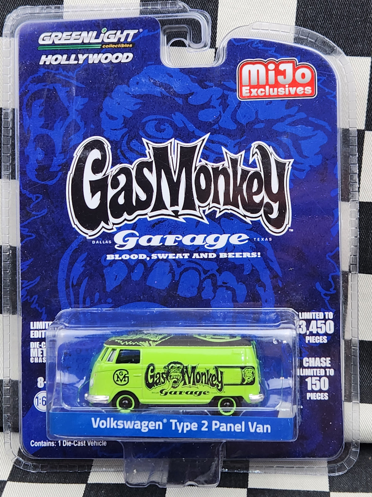 Greenlight Gas Monkey Garage Volkswagen Type 2 Panel Van Kombi