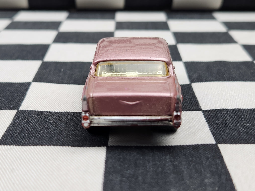 Vintage Loose Matchbox 57 Chevy Pink Metallic