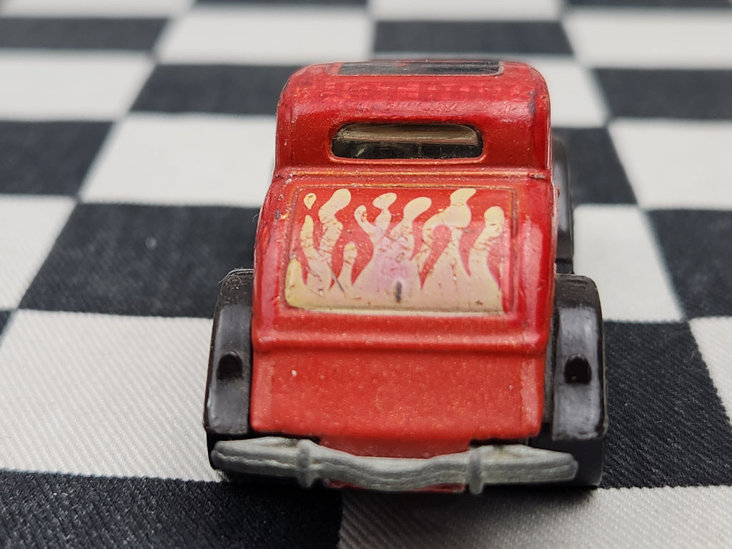 Vintage Loose Hot Wheels 34 Ford 3 Window Coupe Hot Rod HI Raker Blackwalls Dark Brown Guard Variant