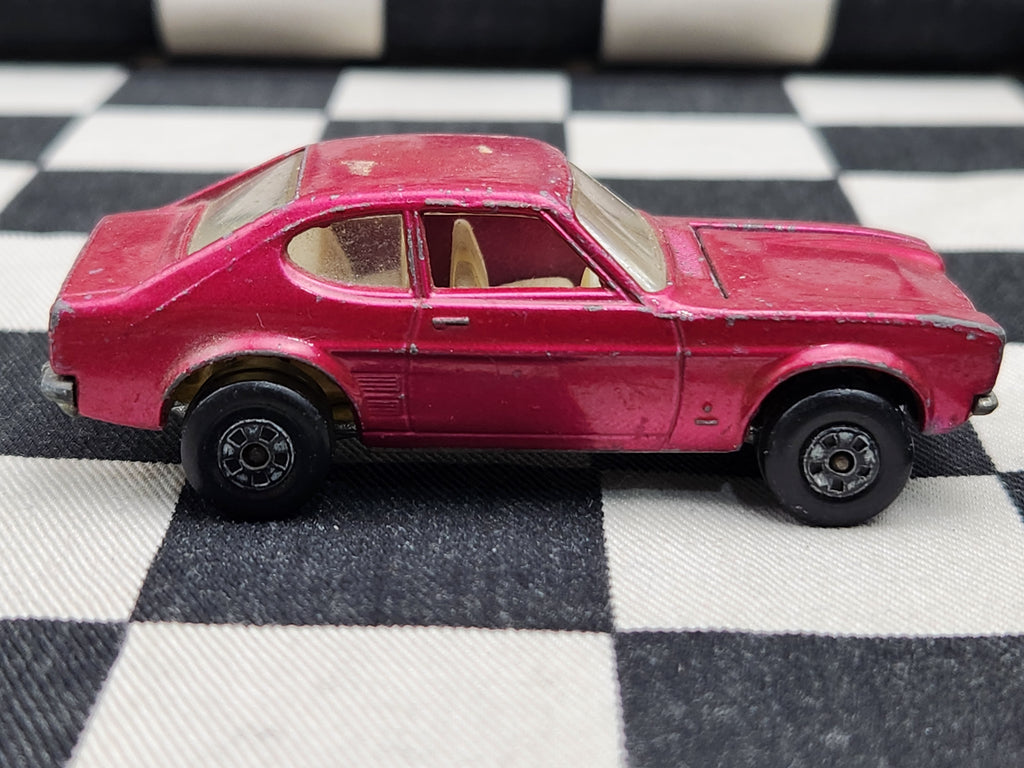 Vintage Loose Matchbox Superfast Ford Capri Magenta