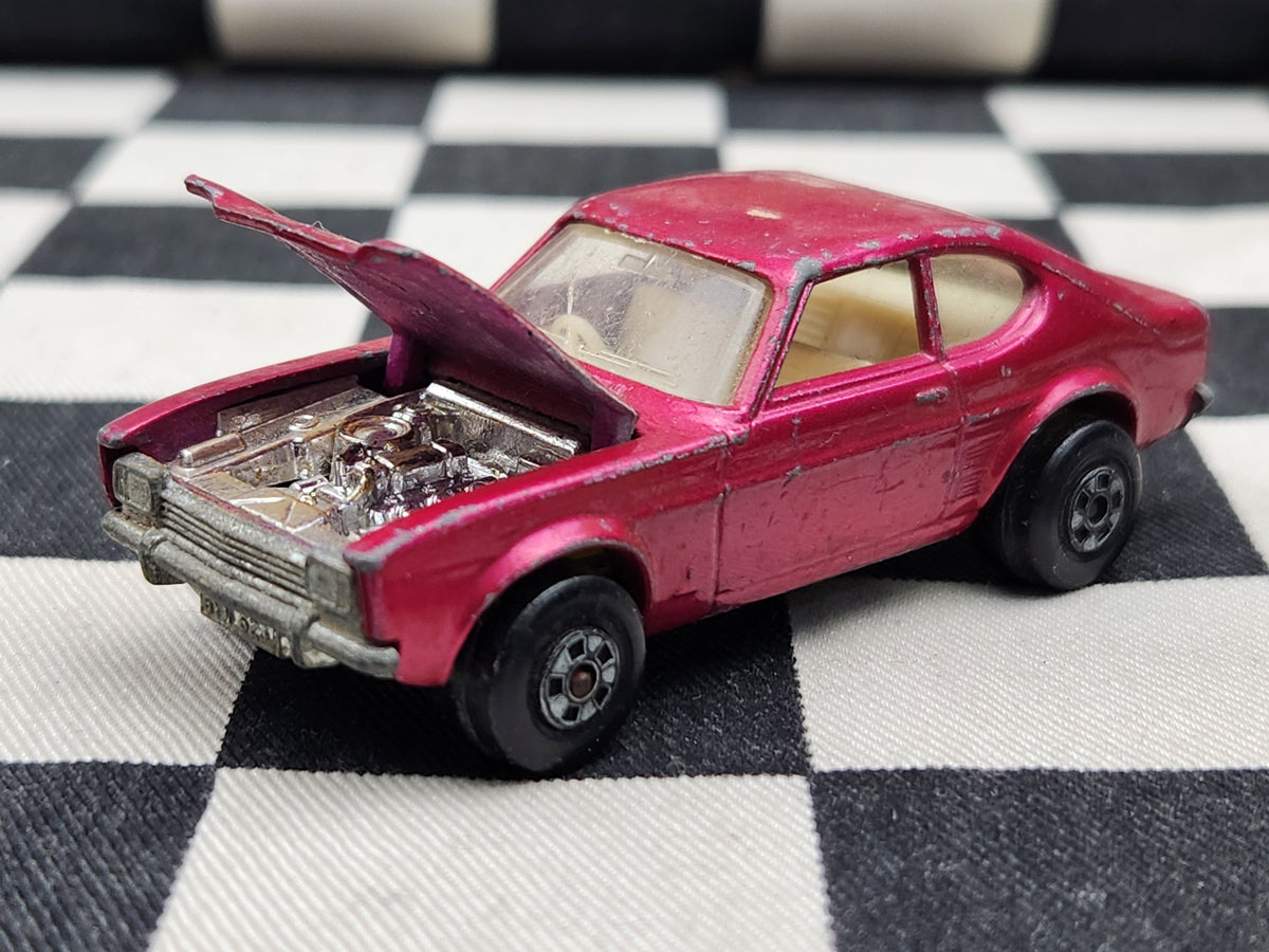 Vintage Loose Matchbox Superfast Ford Capri Magenta