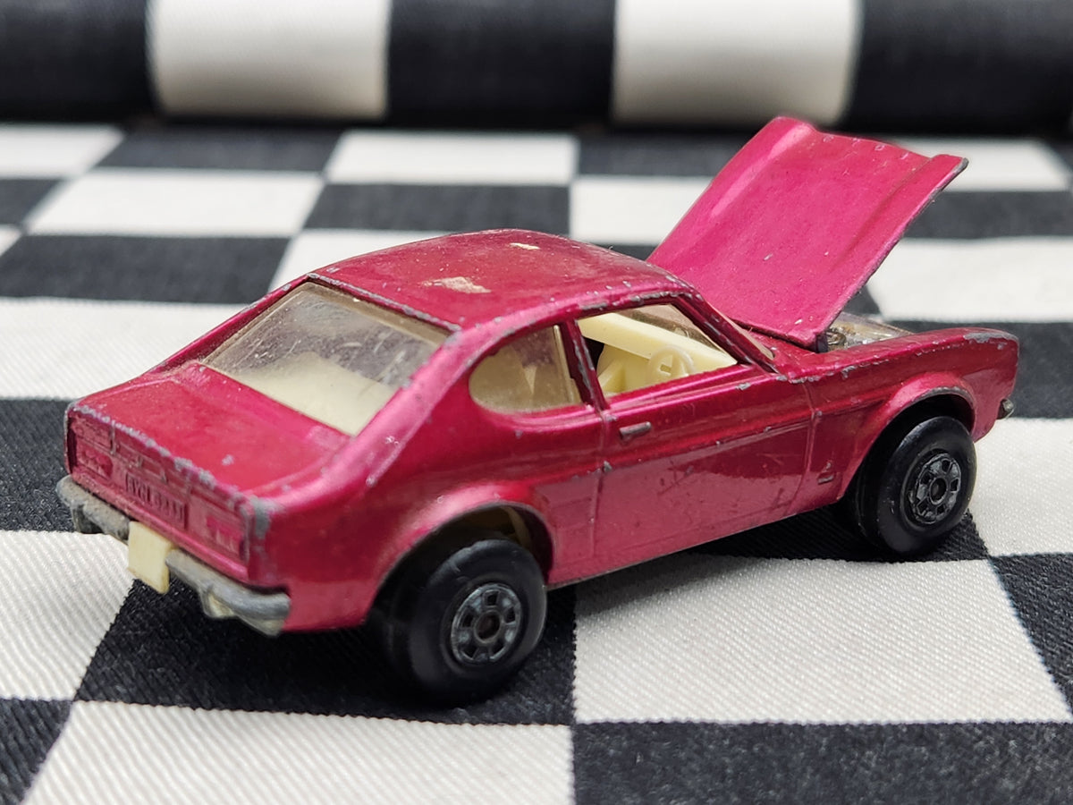 Vintage Loose Matchbox Superfast Ford Capri Magenta