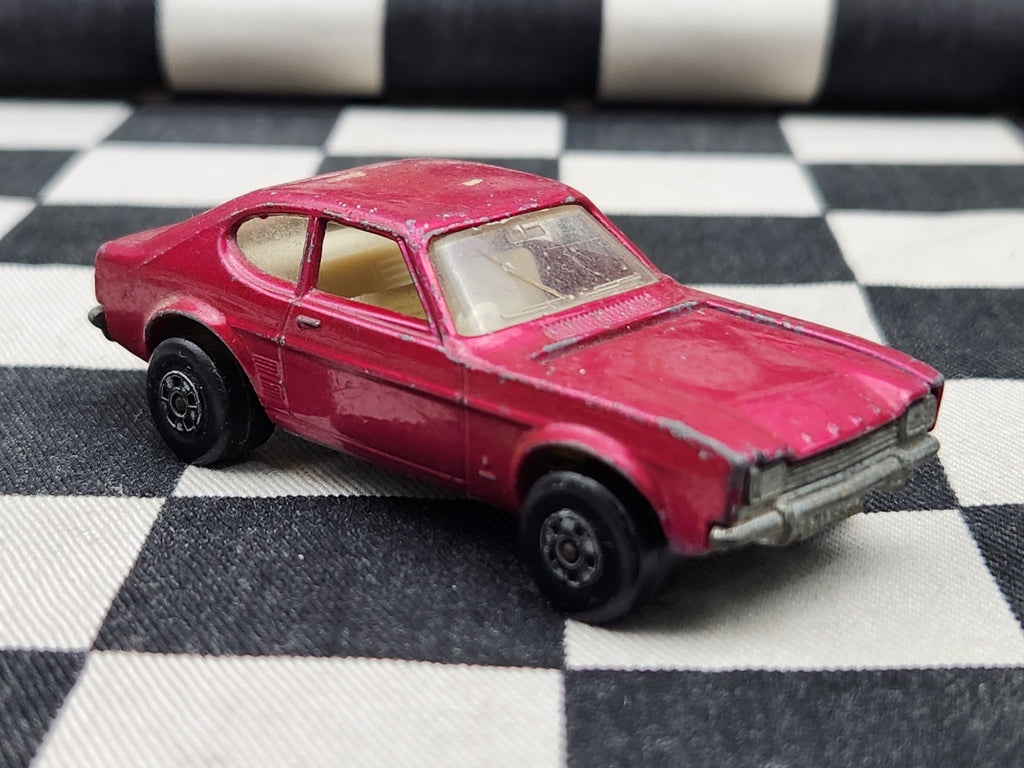 Vintage Loose Matchbox Superfast Ford Capri Magenta