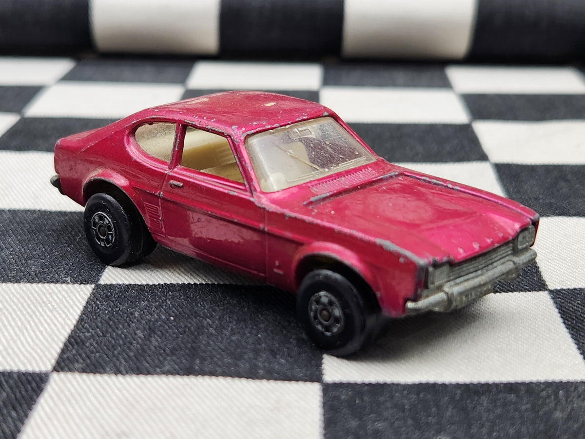 Vintage Loose Matchbox Superfast Ford Capri Magenta