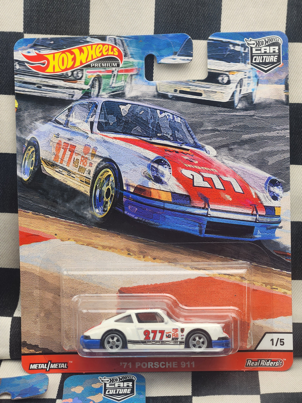 Hot Wheels Premium Door Slammers Set of 5 Ford Escort Datsun 510 Porsche 911 BMW 2002 Alfa Sprint GTA