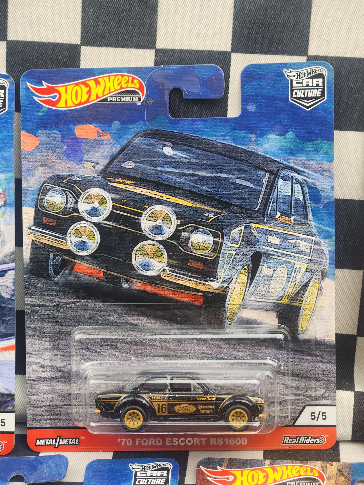 Hot Wheels Premium Door Slammers Set of 5 Ford Escort Datsun 510 Porsche 911 BMW 2002 Alfa Sprint GTA