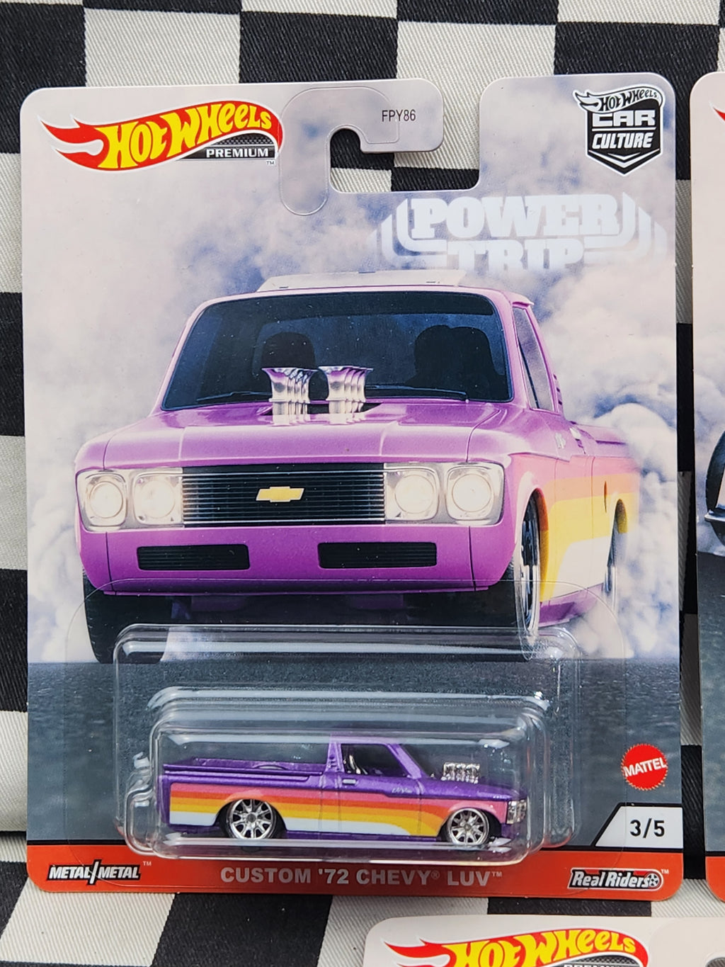 Hot Wheels Premium Power Trip Set of 5 Dodge SRT Demon Plymouth Barracuda Hemi Buick Regal GNX GMC Syclone Chevy Luv