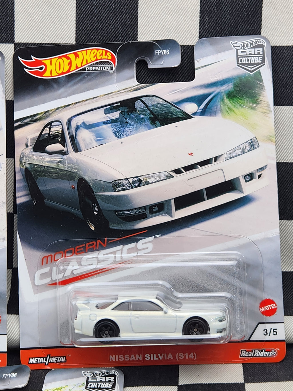 Hot Wheels Premium Modern Classics Set of 5 Nissan Silvia Hello Kitty Honda Civic Subaru Impreza 22B STI VW Jetta Mercedes