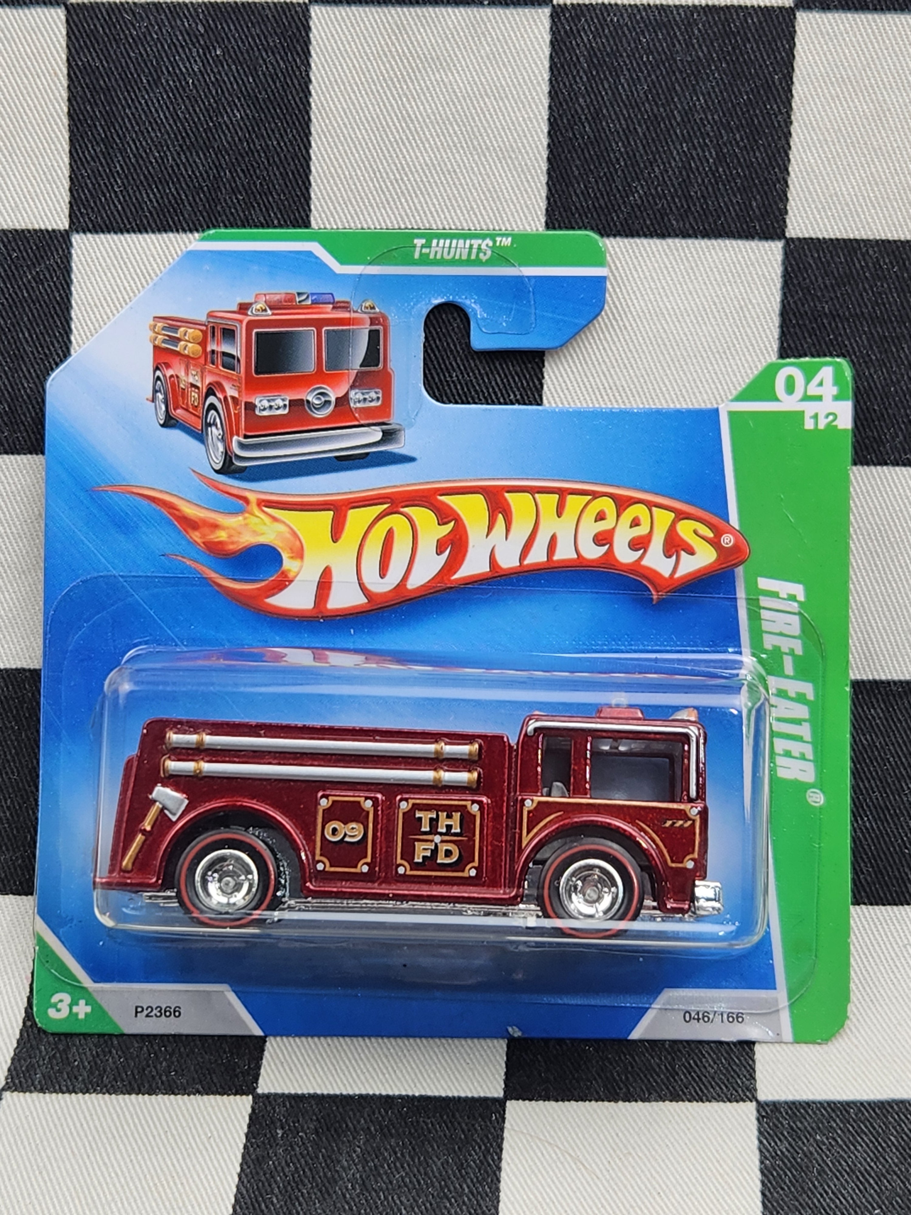 Hot Wheels 2009 SUPER TREASURE HUNT Fire Eater Fire Engine Truck SC