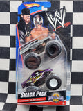 Hot Wheels 2007 Wrestlemania XXIV Monster Truck Smack Pack Undertaker vs Rey Mysterio