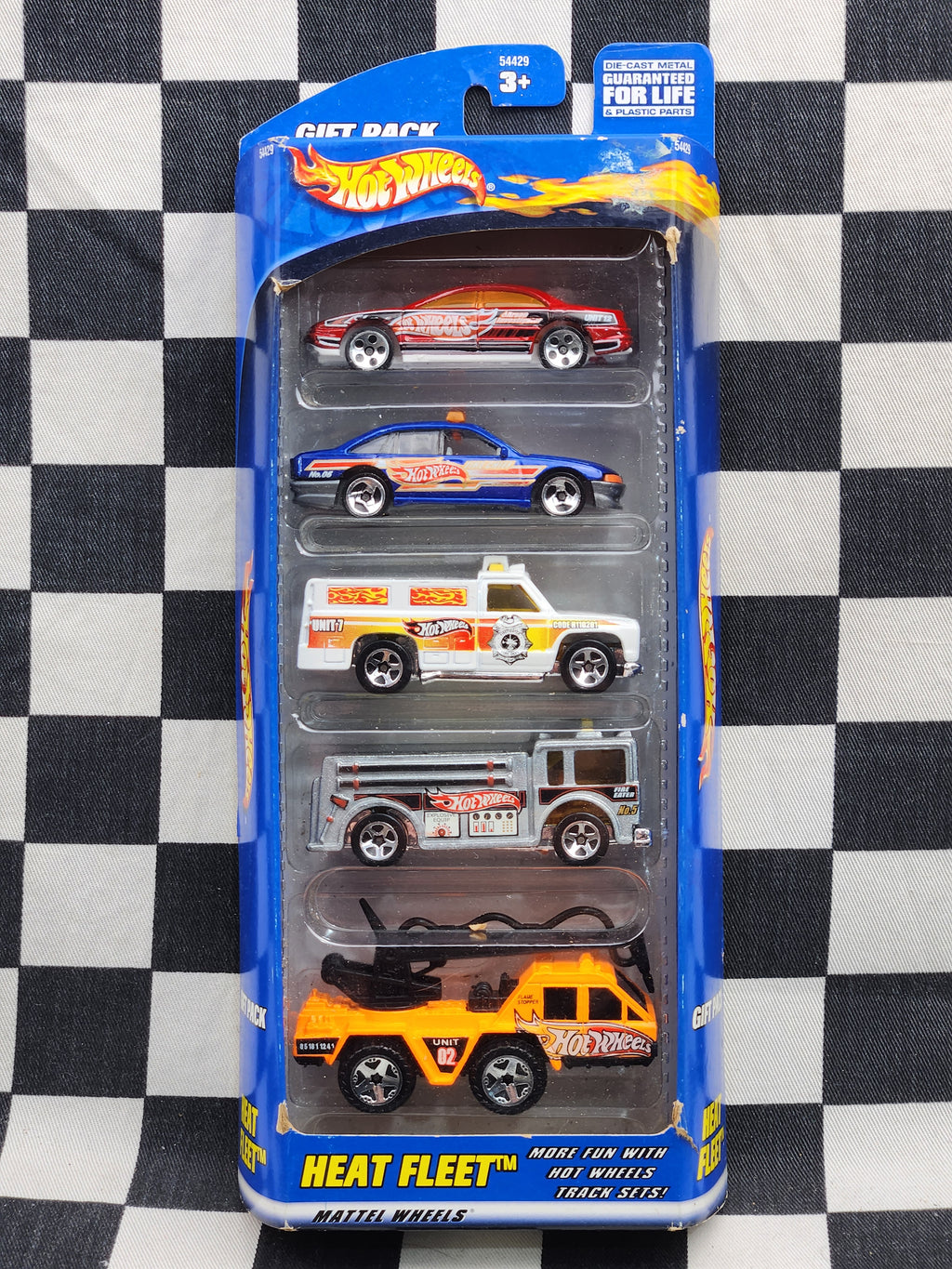 Hot Wheels 2000 Heat Fleet 5 Pack Exclusive VN VP Commodore Fire Chief Truck Engine