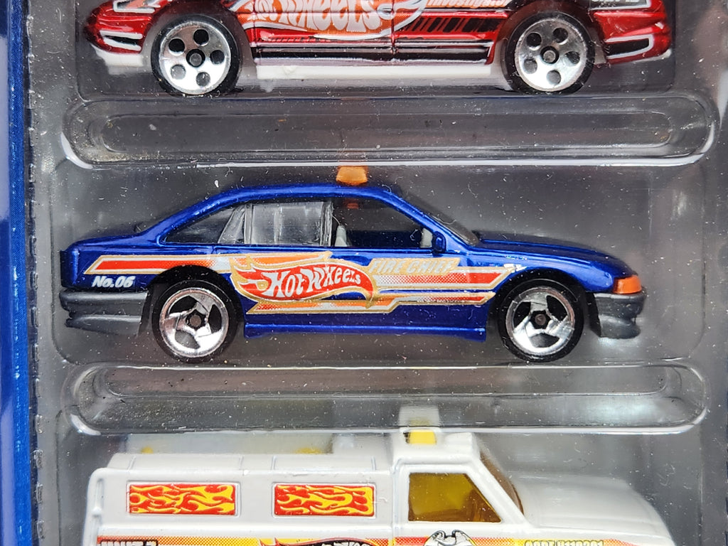 Hot Wheels 2000 Heat Fleet 5 Pack Exclusive VN VP Commodore Fire Chief Truck Engine