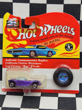 Hot Wheels 1993 25th Anniversary REDLINE Beatnik Bandit Purple