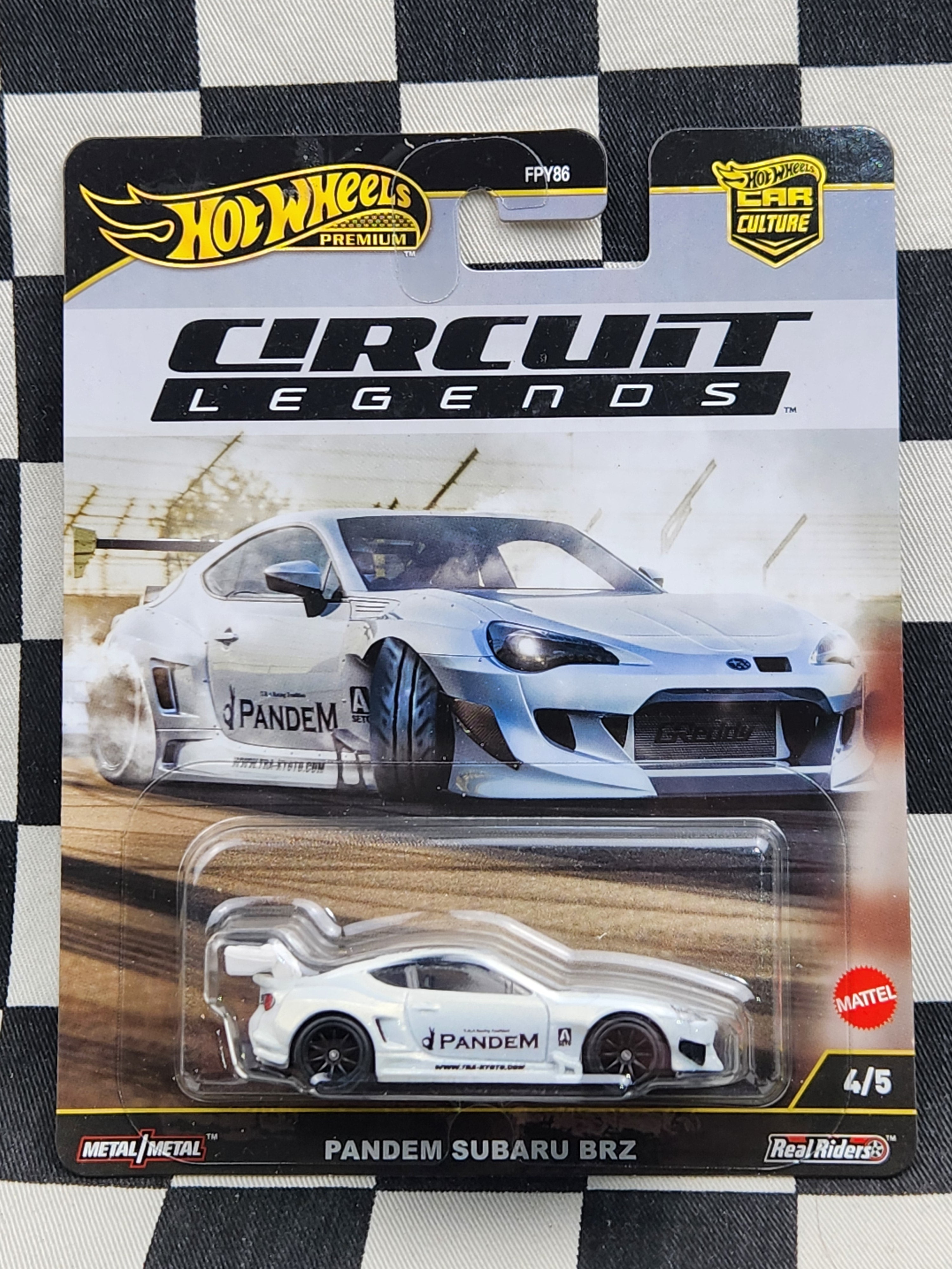 Hot Wheels Premium Circuit Legends Pandem Subaru BRZ