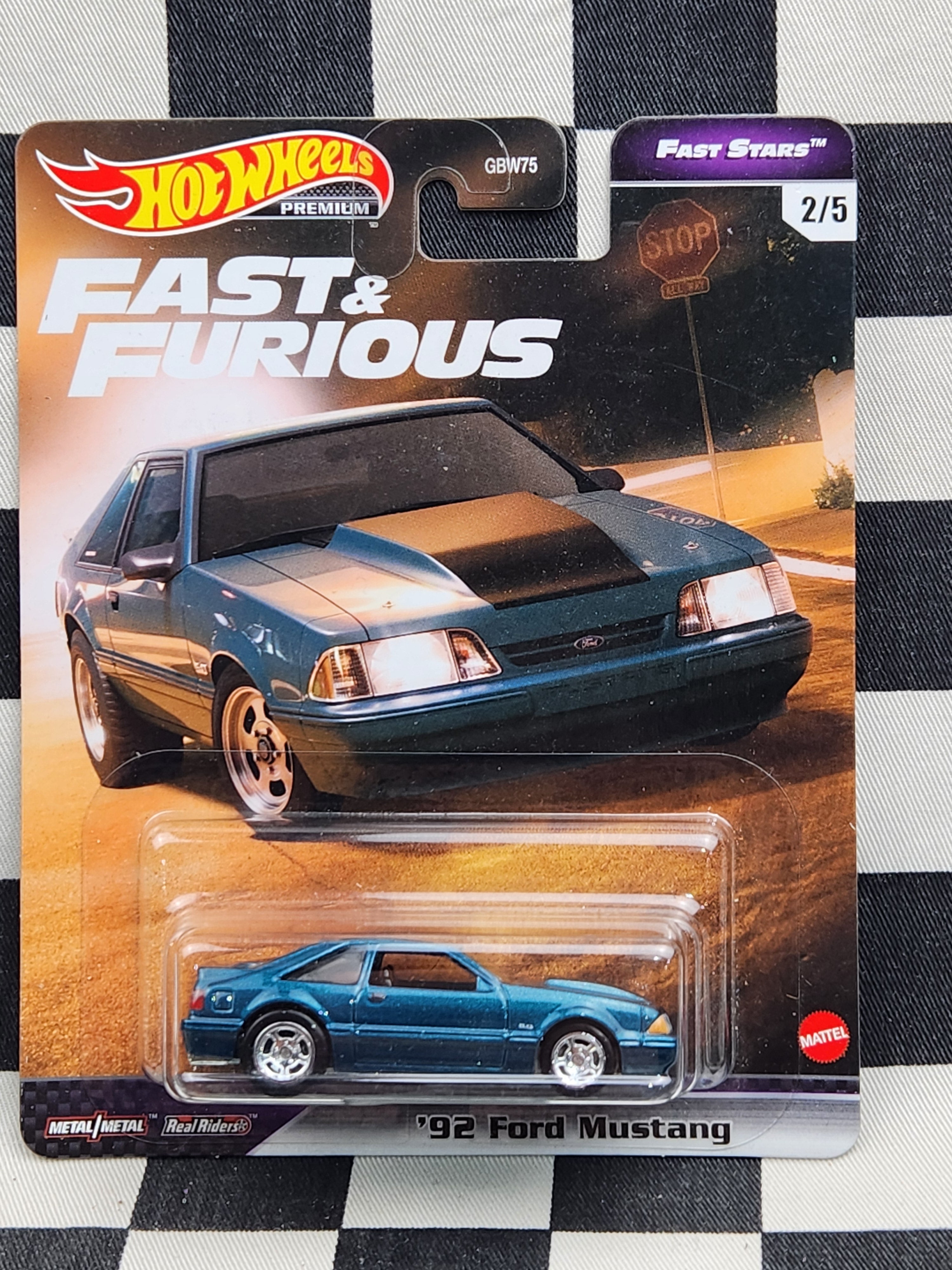 Hot Wheels Premium Fast & Furious Fast Stars 92 Ford Mustang