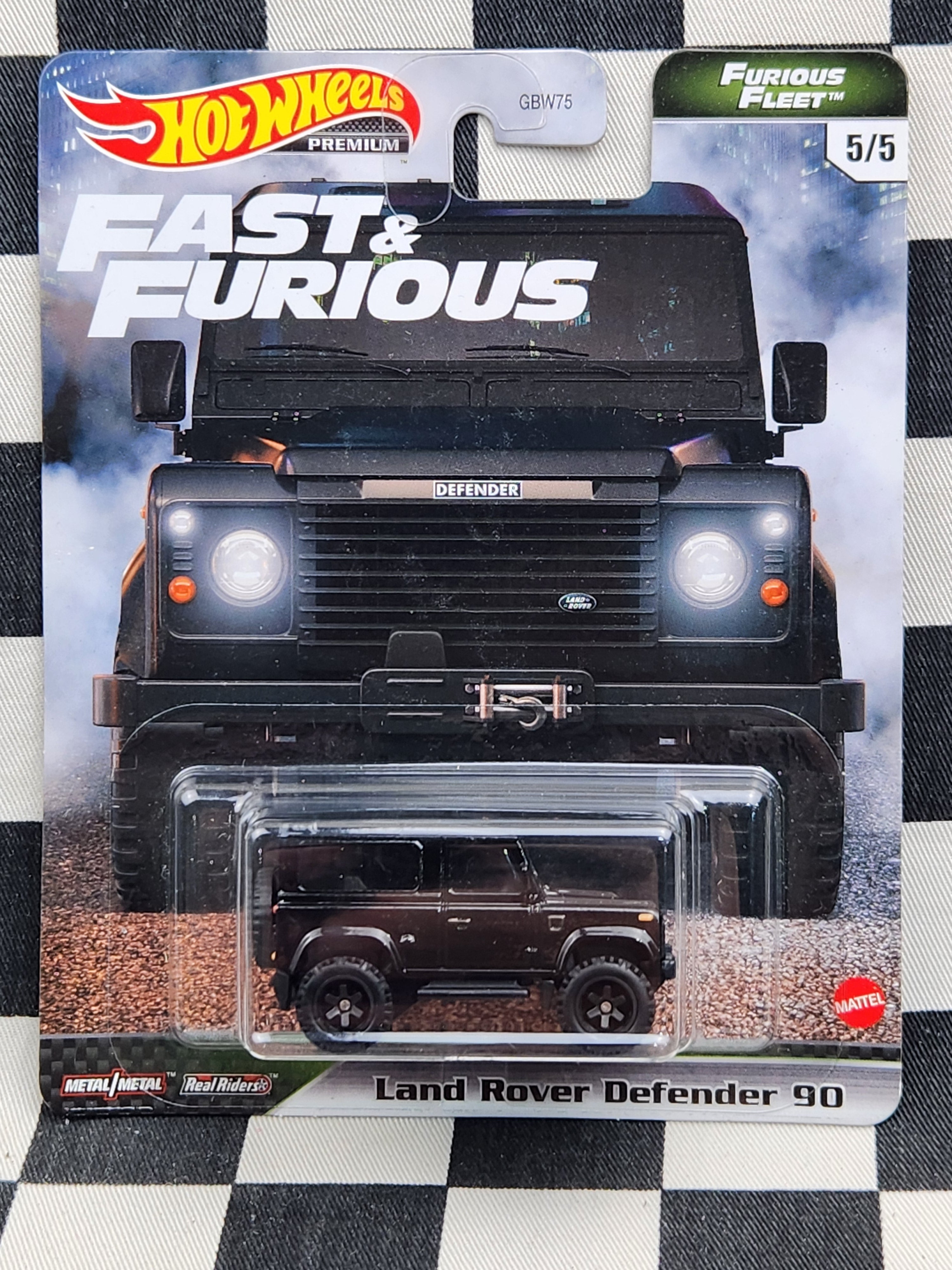 Hot Wheels Premium Fast & Furious Furious Fleet Land Rover Defender 90