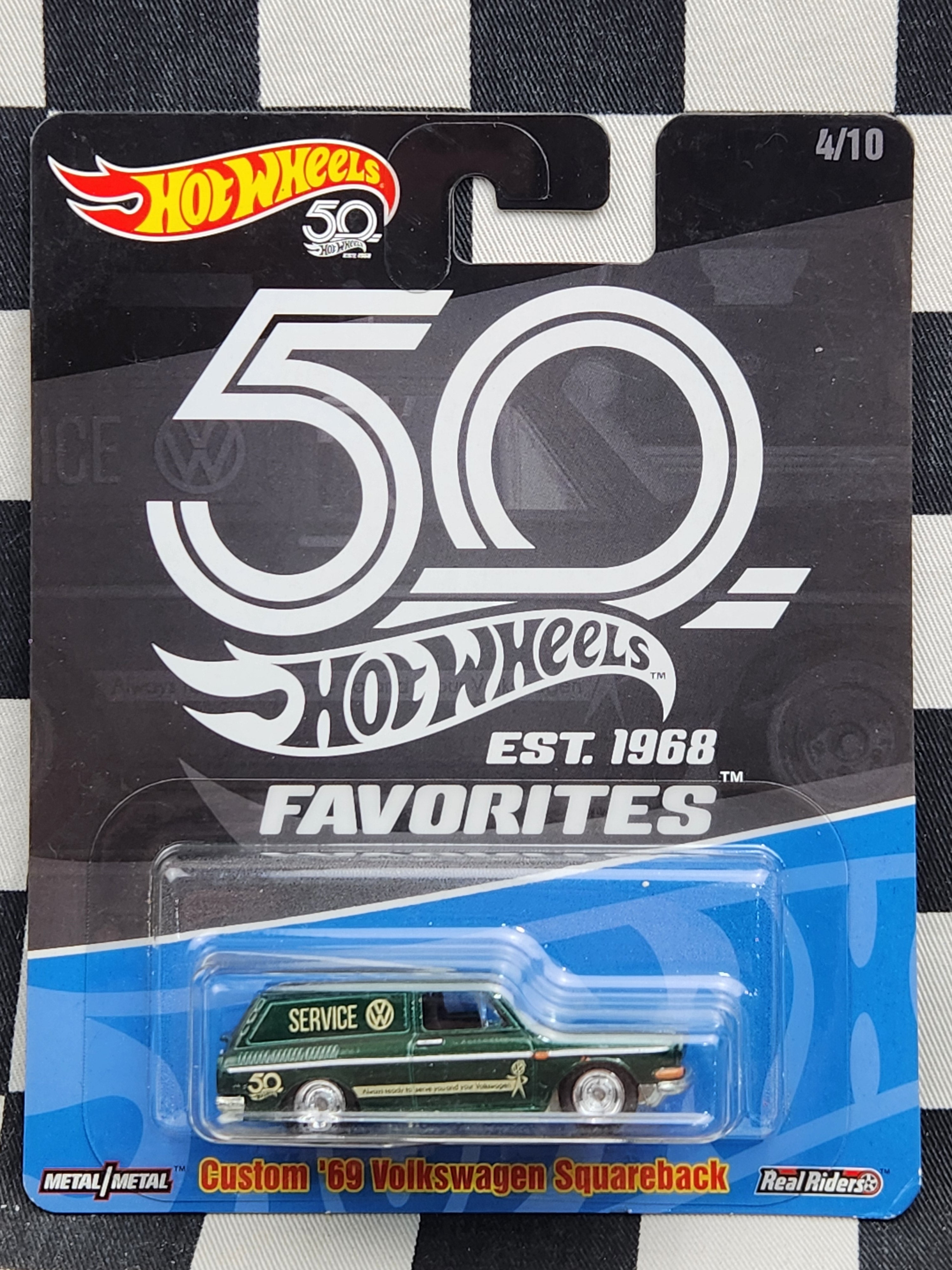 Hot Wheels Premium 50th Anniversary Favorites Custom 69 Volkswagen Squareback