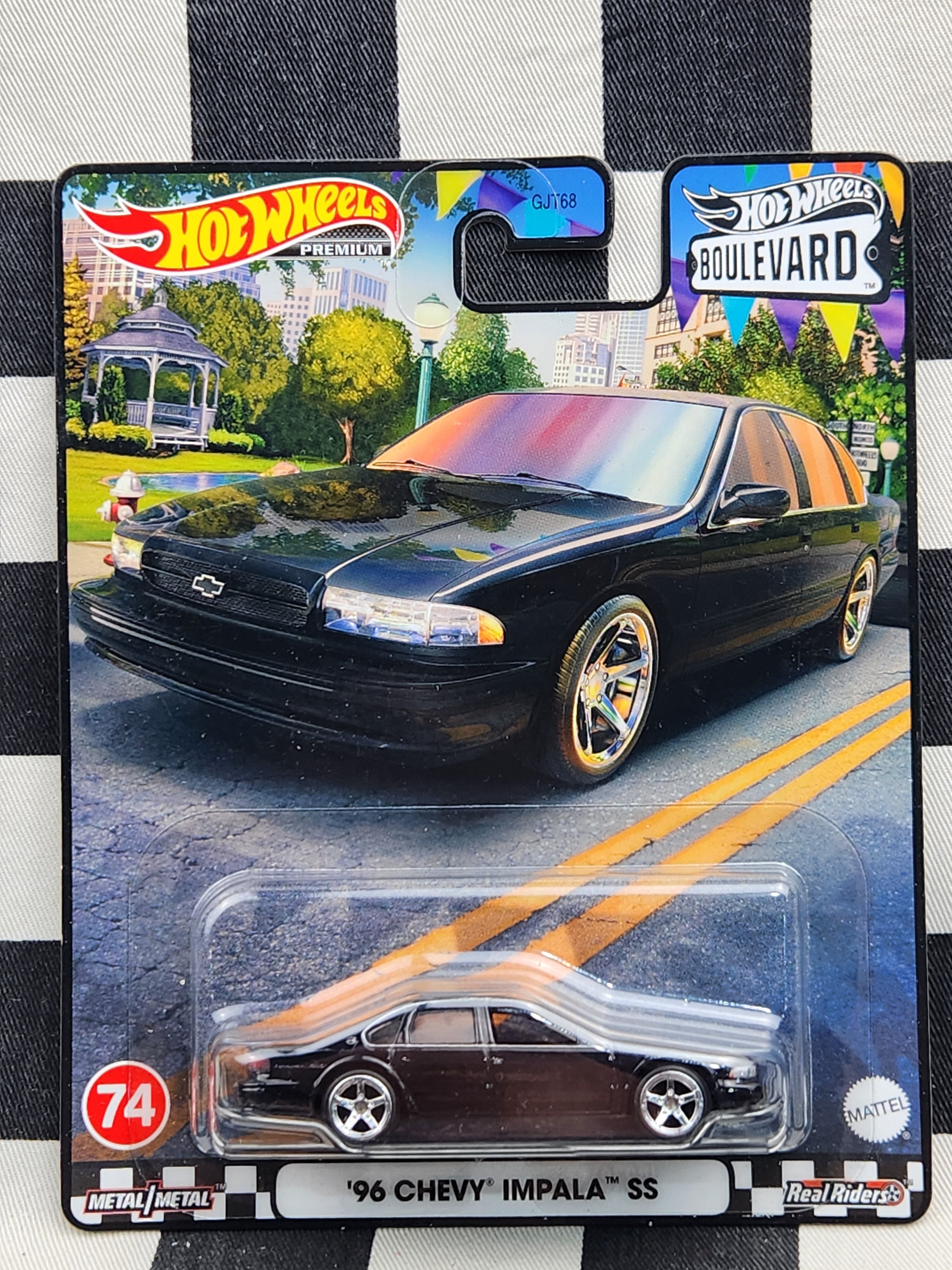 Hot Wheels Premium Boulevard #74 96 Chevy Impala ss
