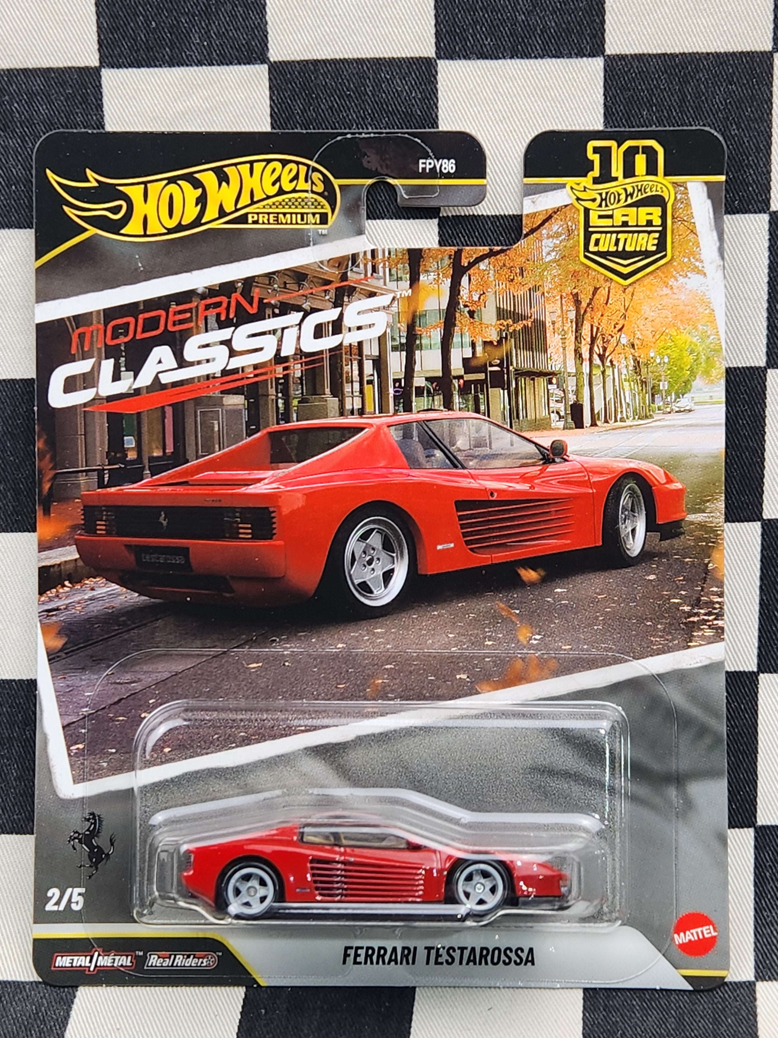 Hot Wheels Premium Modern Classics Ferrari Testarossa