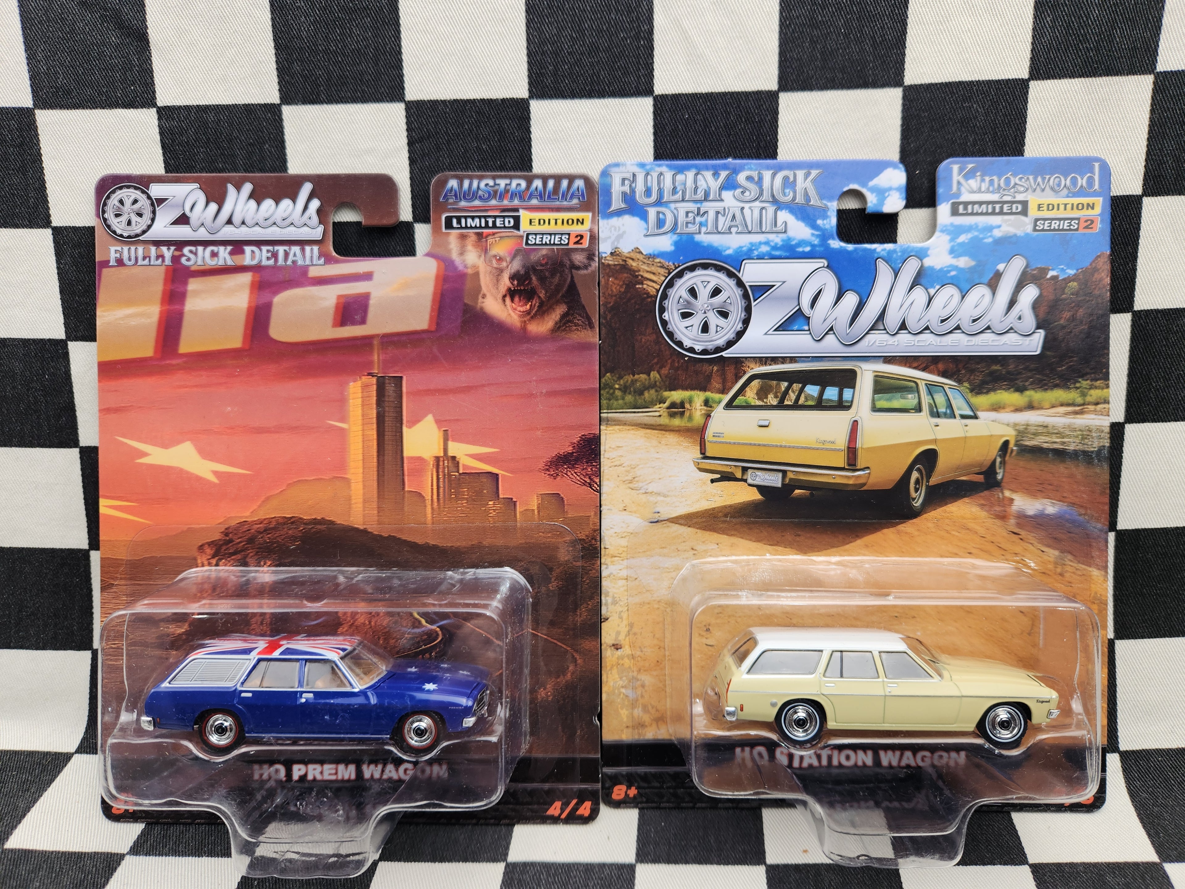 Oz Wheels ONLINE ONLY CLEARANCE SPECIAL Aussie Wagon Bundle 2X Holden