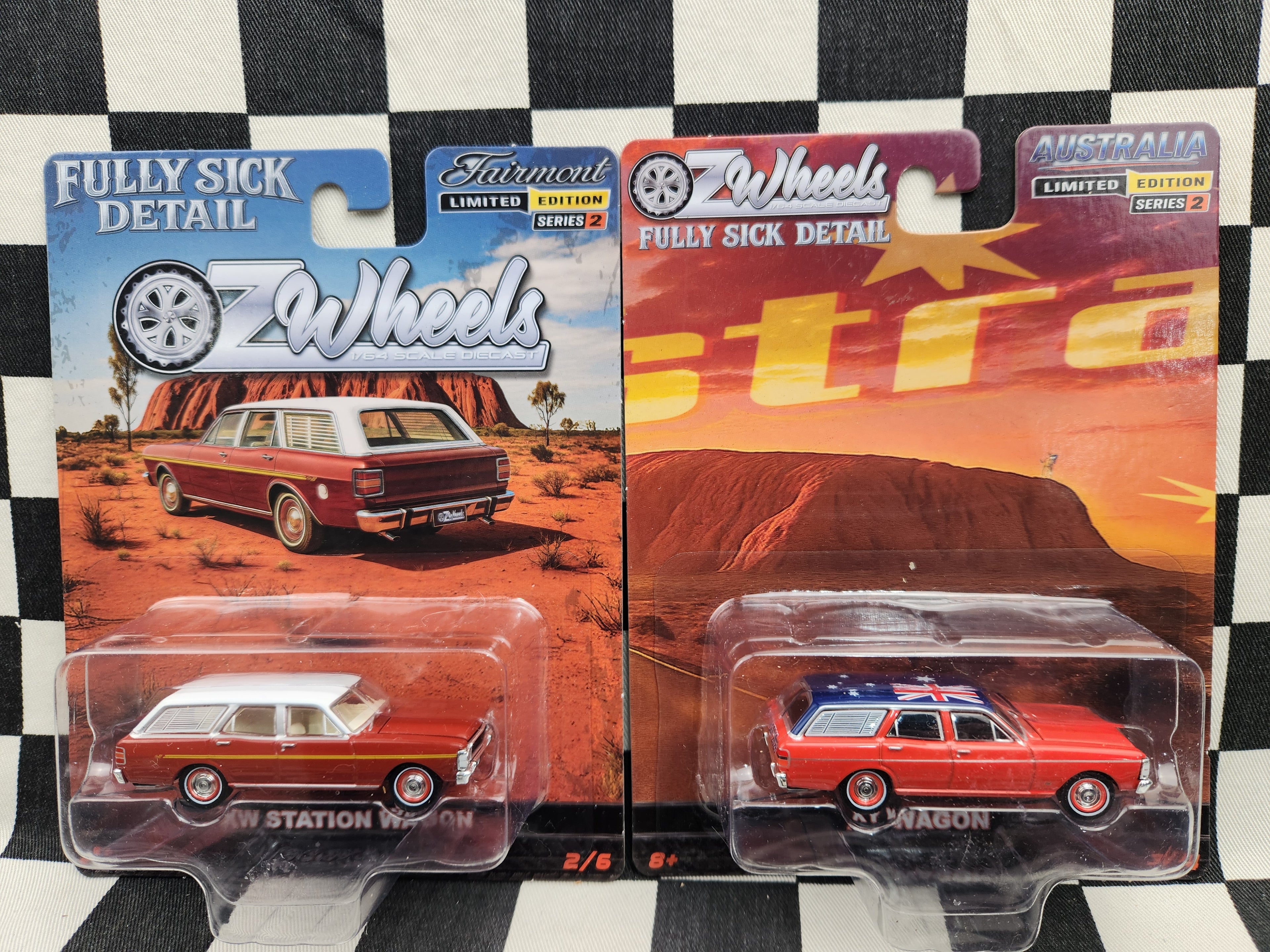 Oz Wheels ONLINE ONLY CLEARANCE SPECIAL Aussie Wagon Mega Bundle 2X Holden + 2X Ford
