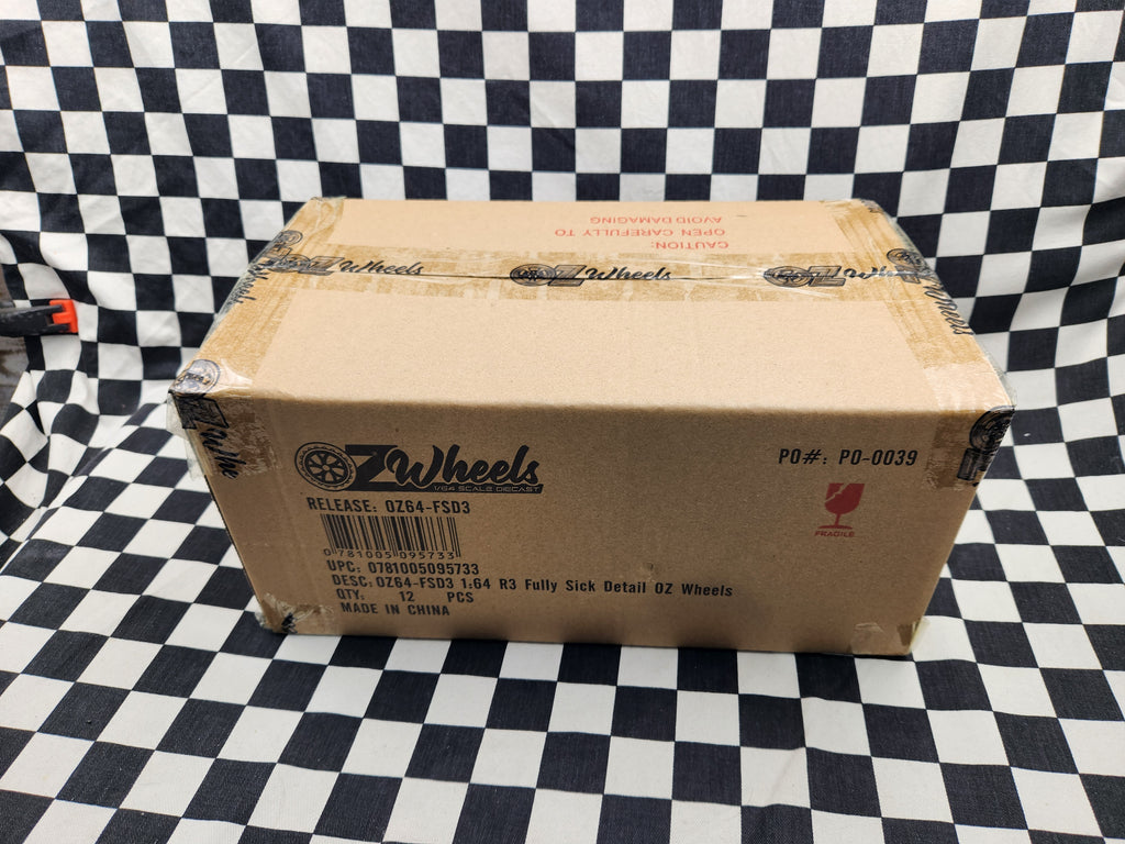 OZ Wheels FSD S3 Factory Sealed Box of 12 Cars STRICTLY PICKUP ONLY