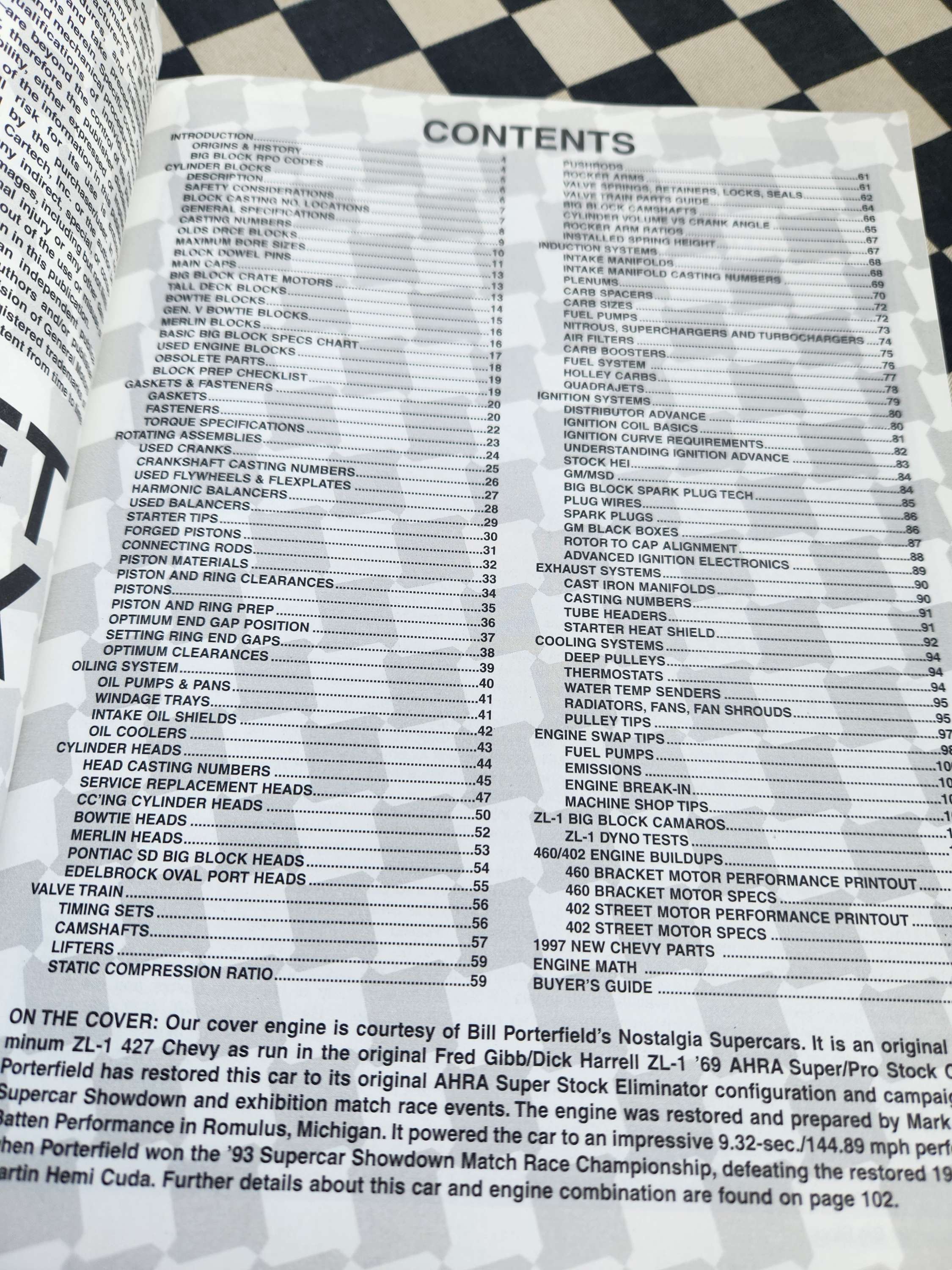 Chevrolet Big Block Parts Interchange Manual